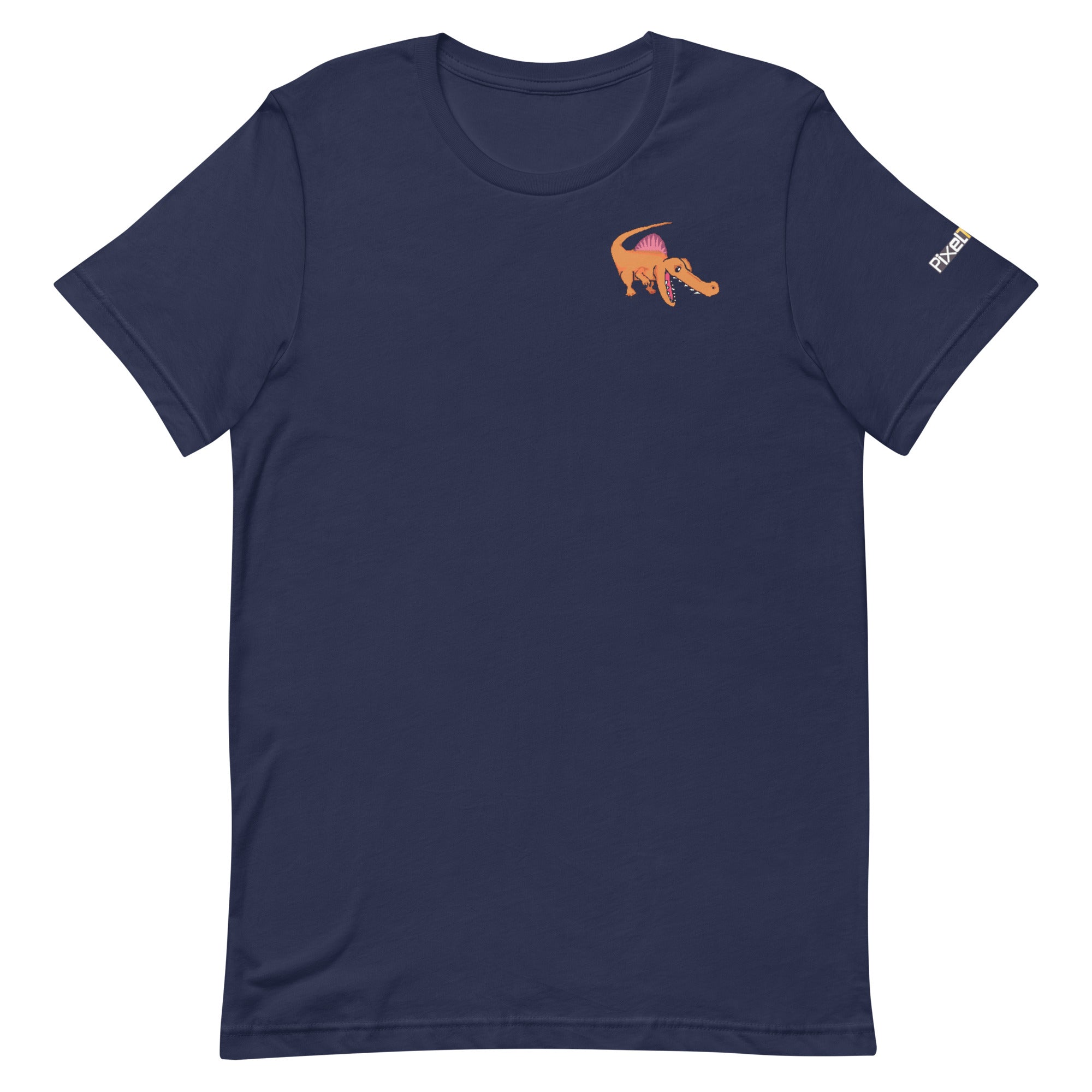 PixelTRex™ – Spino the Spinosaurus Pixel Dinosaur Pocket Tee