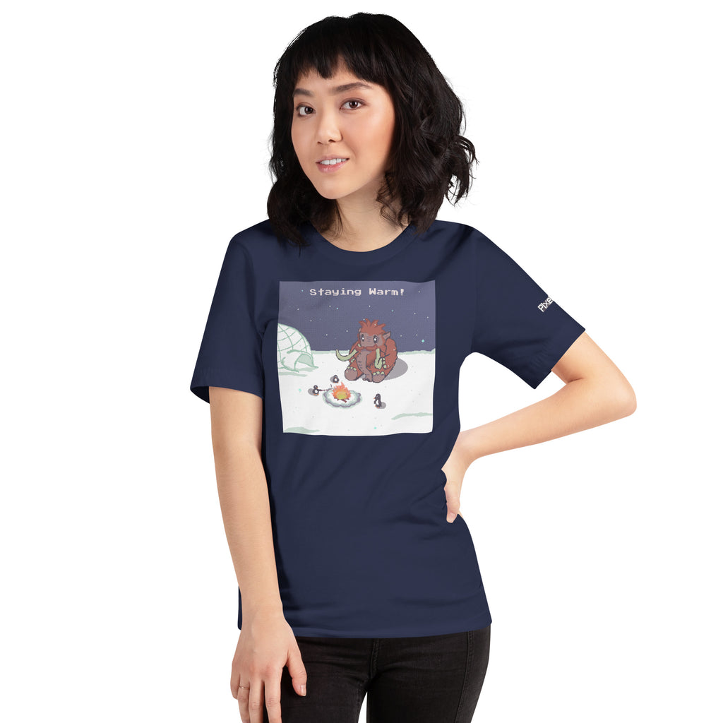PixelTRex™ – Mammo “Staying Warm!” T-Shirt