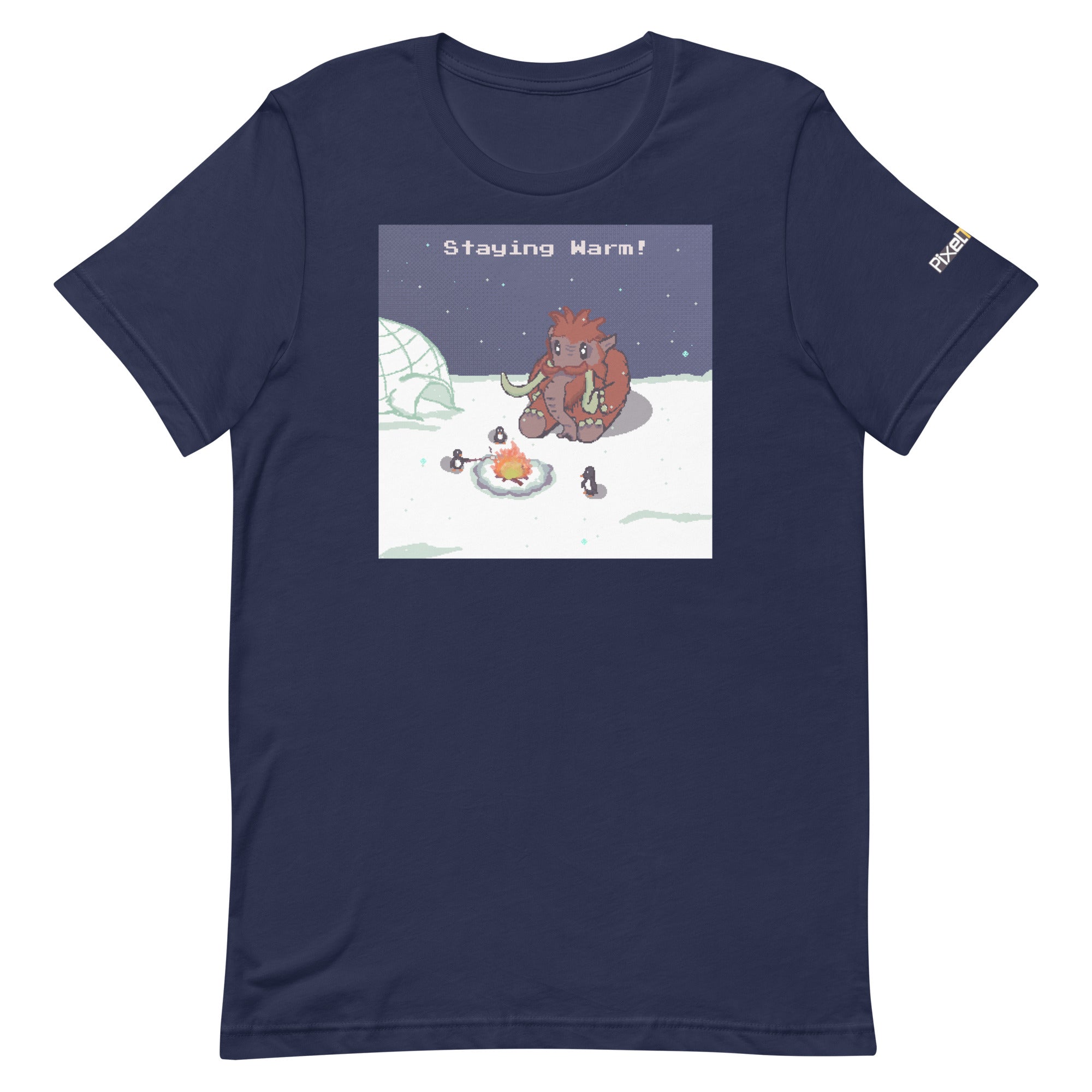 PixelTRex™ – Mammo “Staying Warm!” T-Shirt
