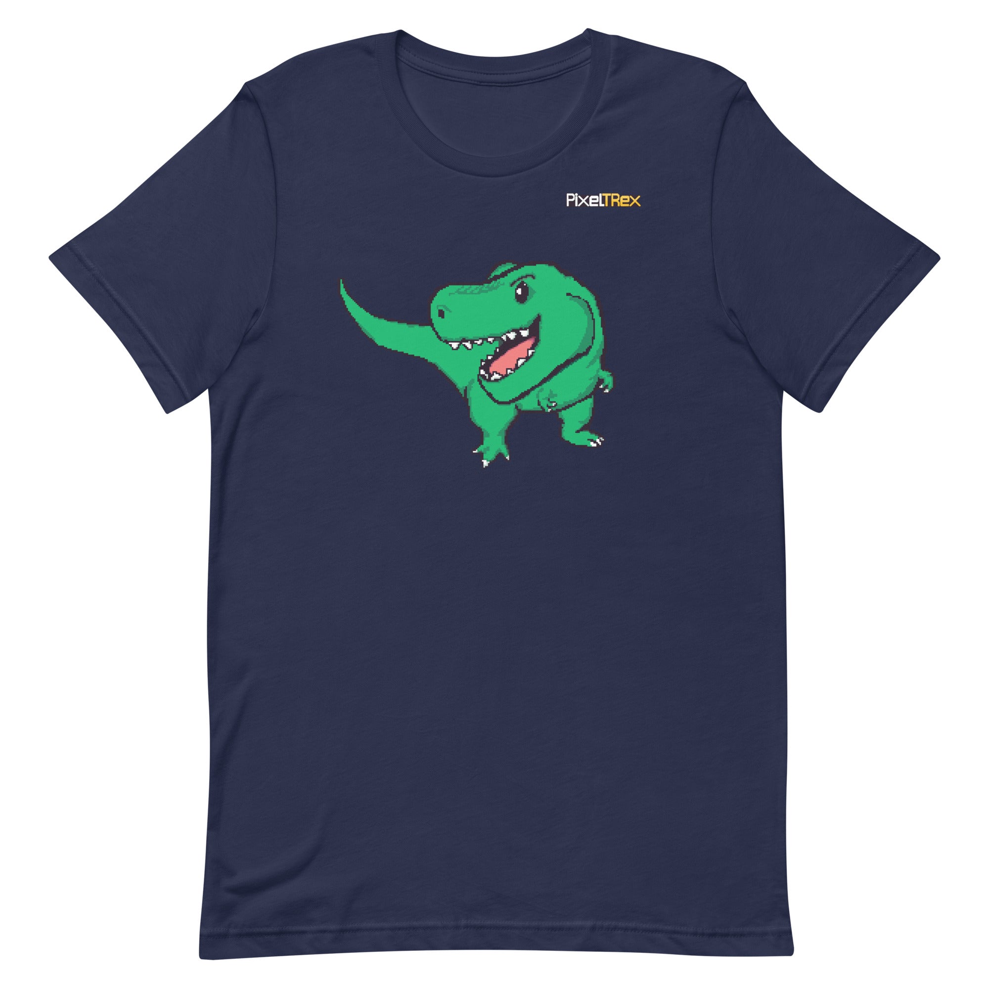 PixelTRex™ – Trex the T-Rex Pixel Dinosaur T-Shirt