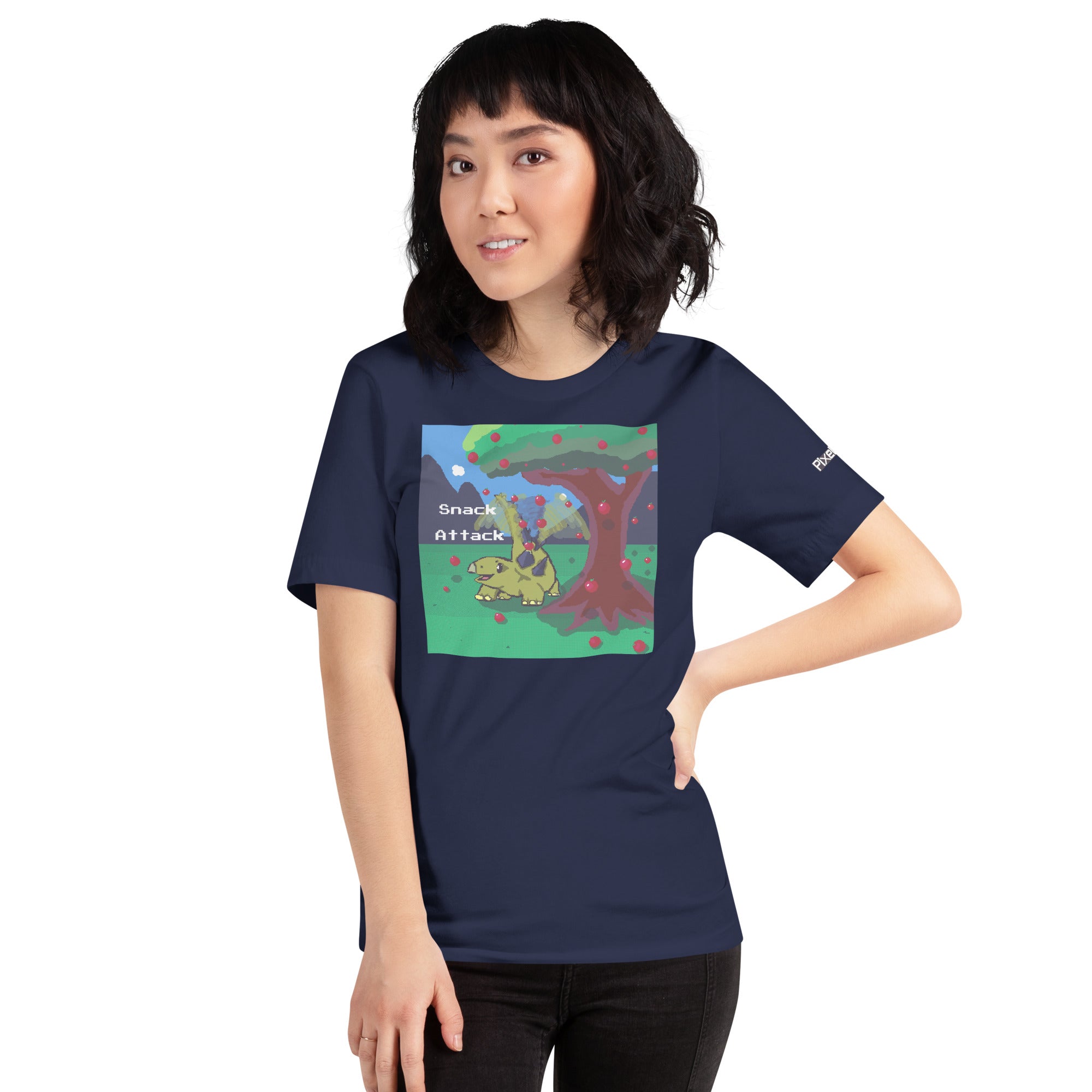 PixelTRex™ – Stego “Snack Attack” T-Shirt