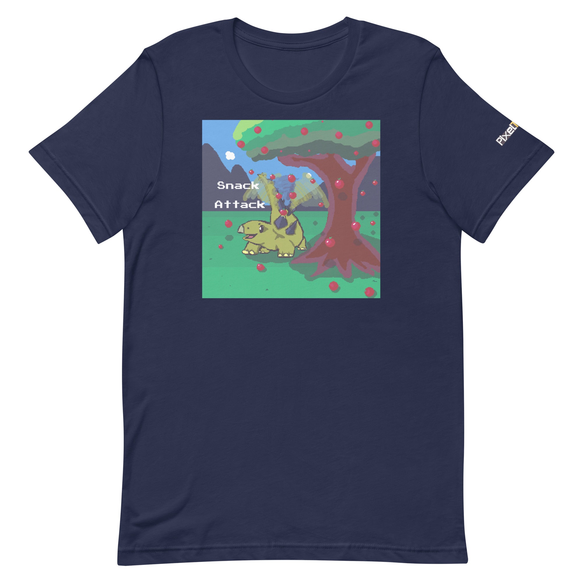PixelTRex™ – Stego “Snack Attack” T-Shirt
