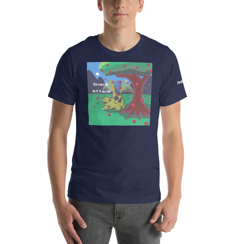 PixelTRex™ – Stego “Snack Attack” T-Shirt