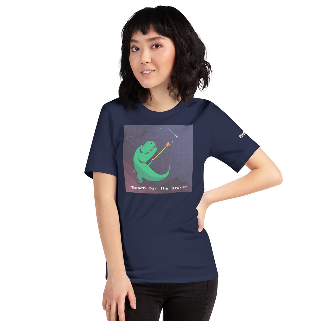 PixelTRex™ - Trex "Reach for the Stars" T-Shirt