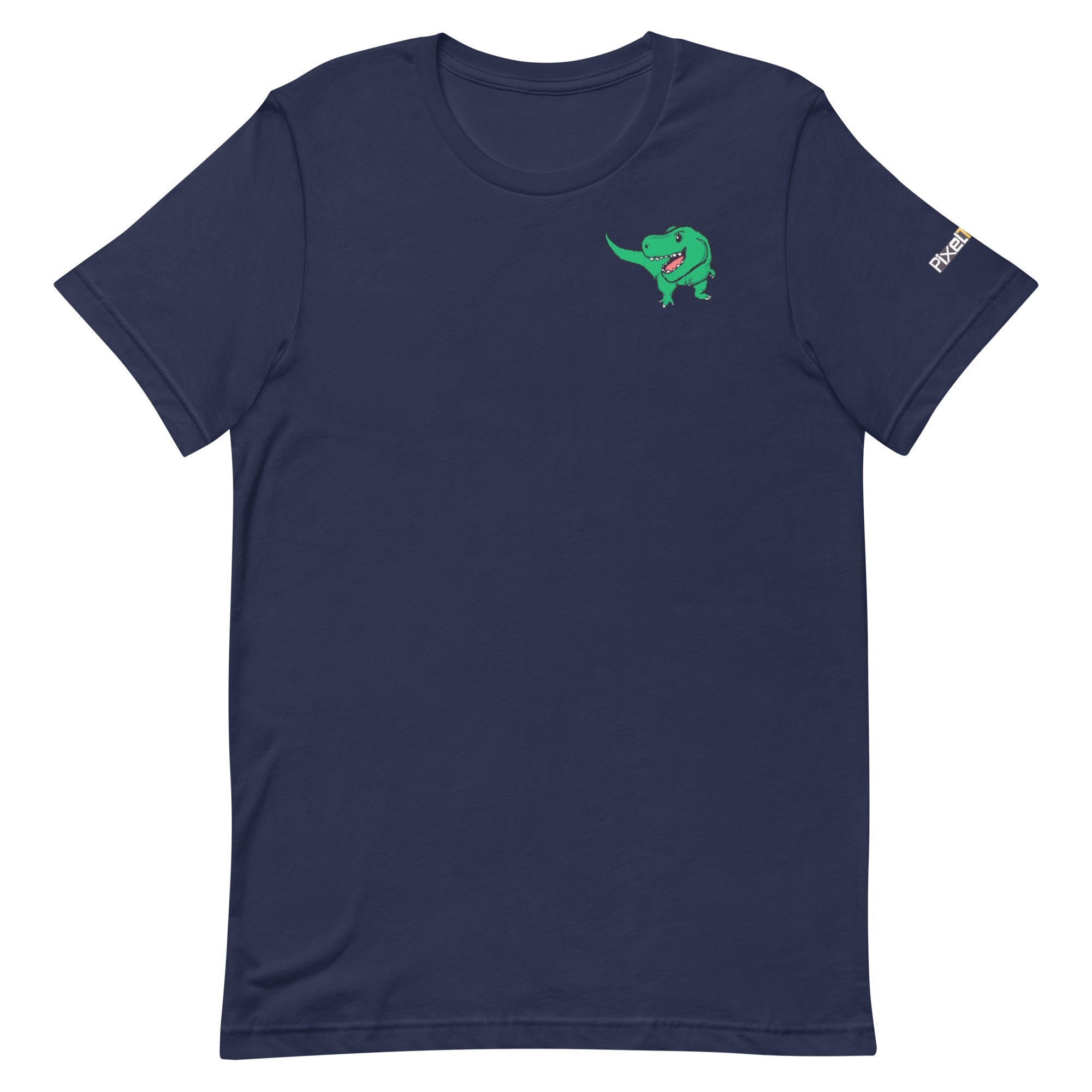 PixelTRex™ – Trex the T-Rex Pixel Dinosaur Pocket Tee