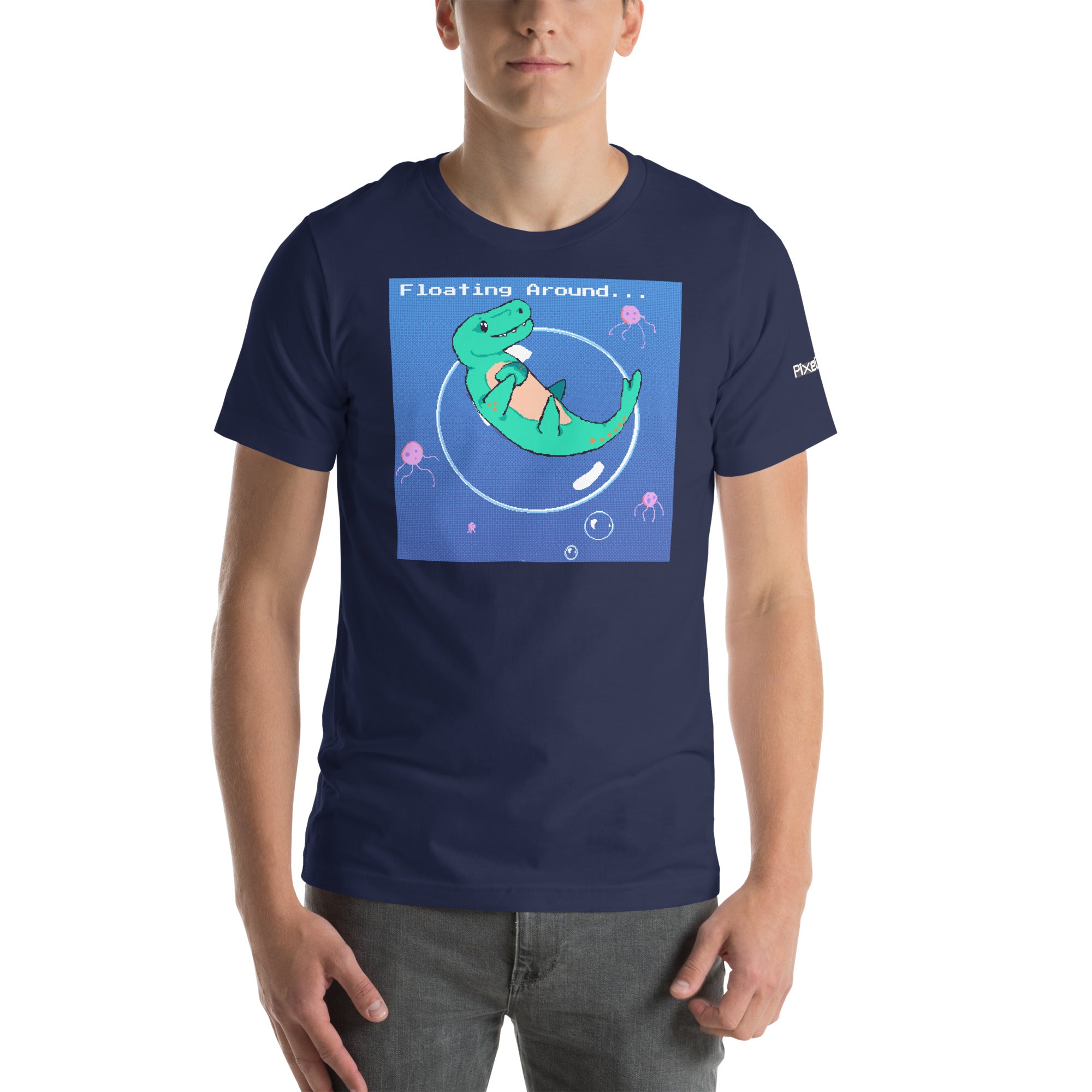 PixelTRex™ – Mosa “Floating Around” T-Shirt