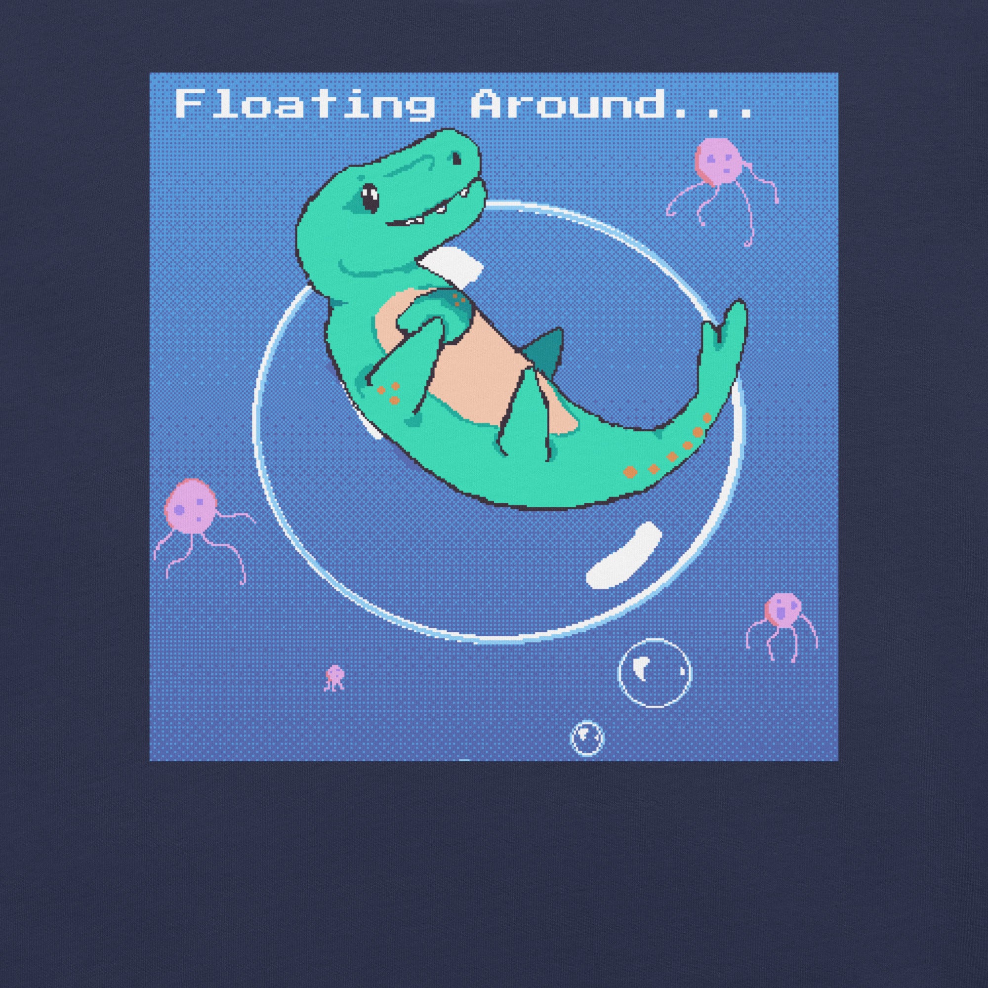 PixelTRex™ – Mosa “Floating Around” T-Shirt