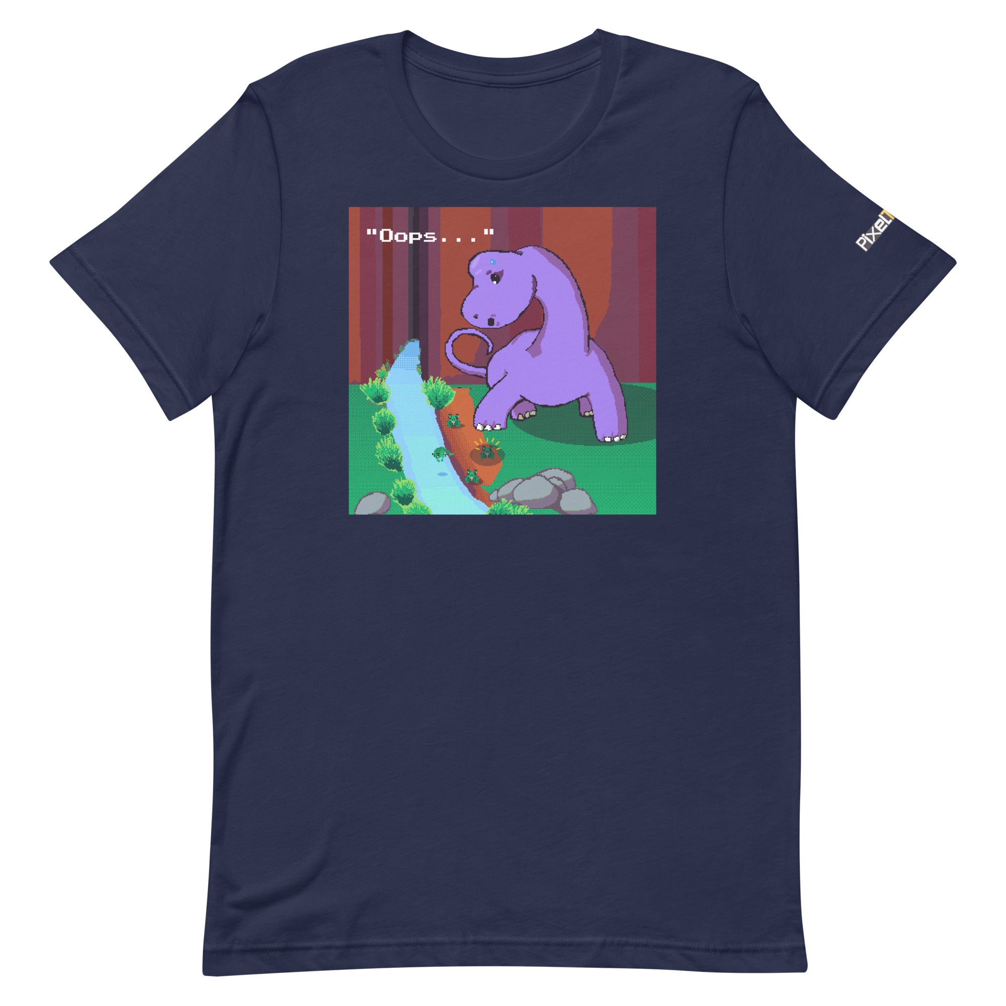 PixelTRex™ – Bracey “Oops” T-Shirt