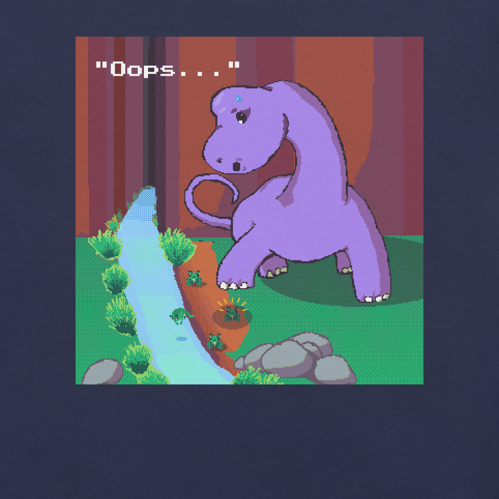 PixelTRex™ – Bracey “Oops” T-Shirt
