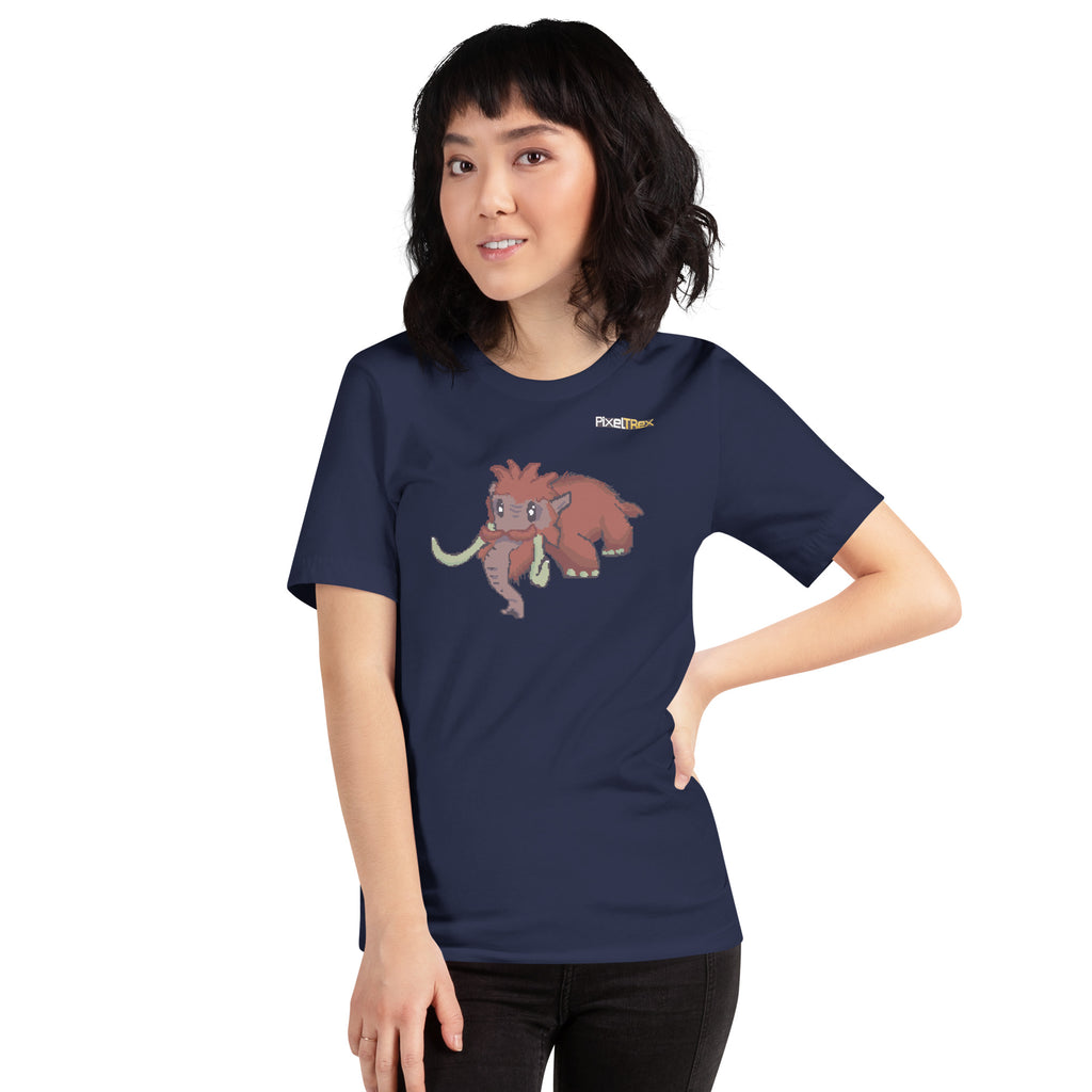 PixelTRex™ – Mammo the Mammoth Pixel Creature T-Shirt