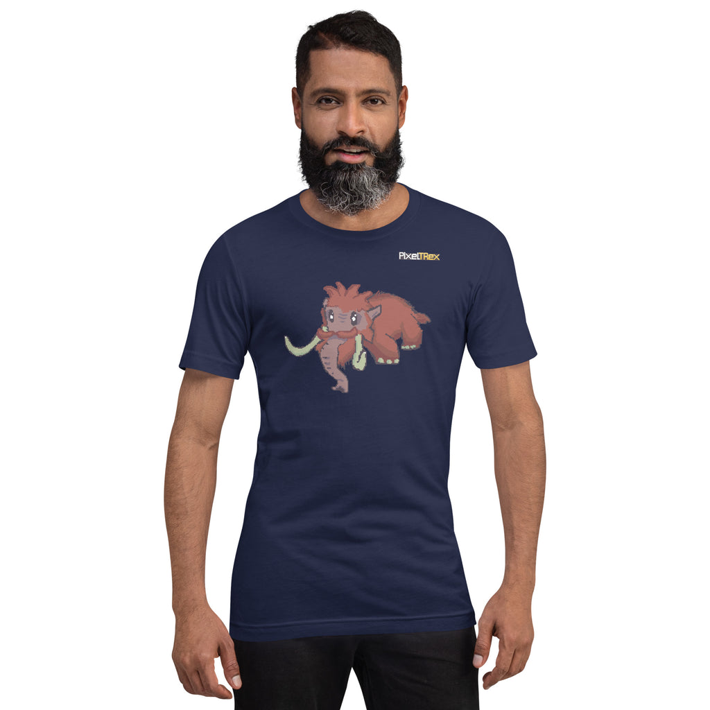 PixelTRex™ – Mammo the Mammoth Pixel Creature T-Shirt