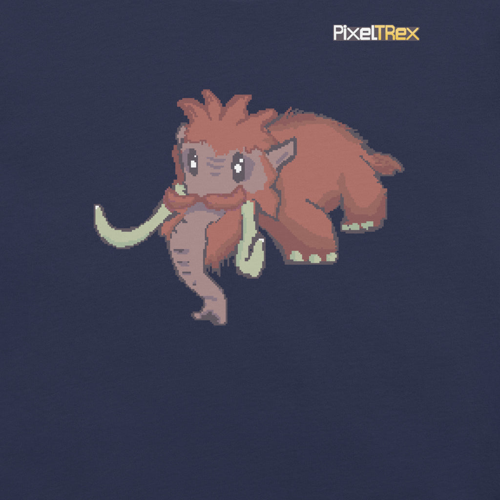 PixelTRex™ – Mammo the Mammoth Pixel Creature T-Shirt