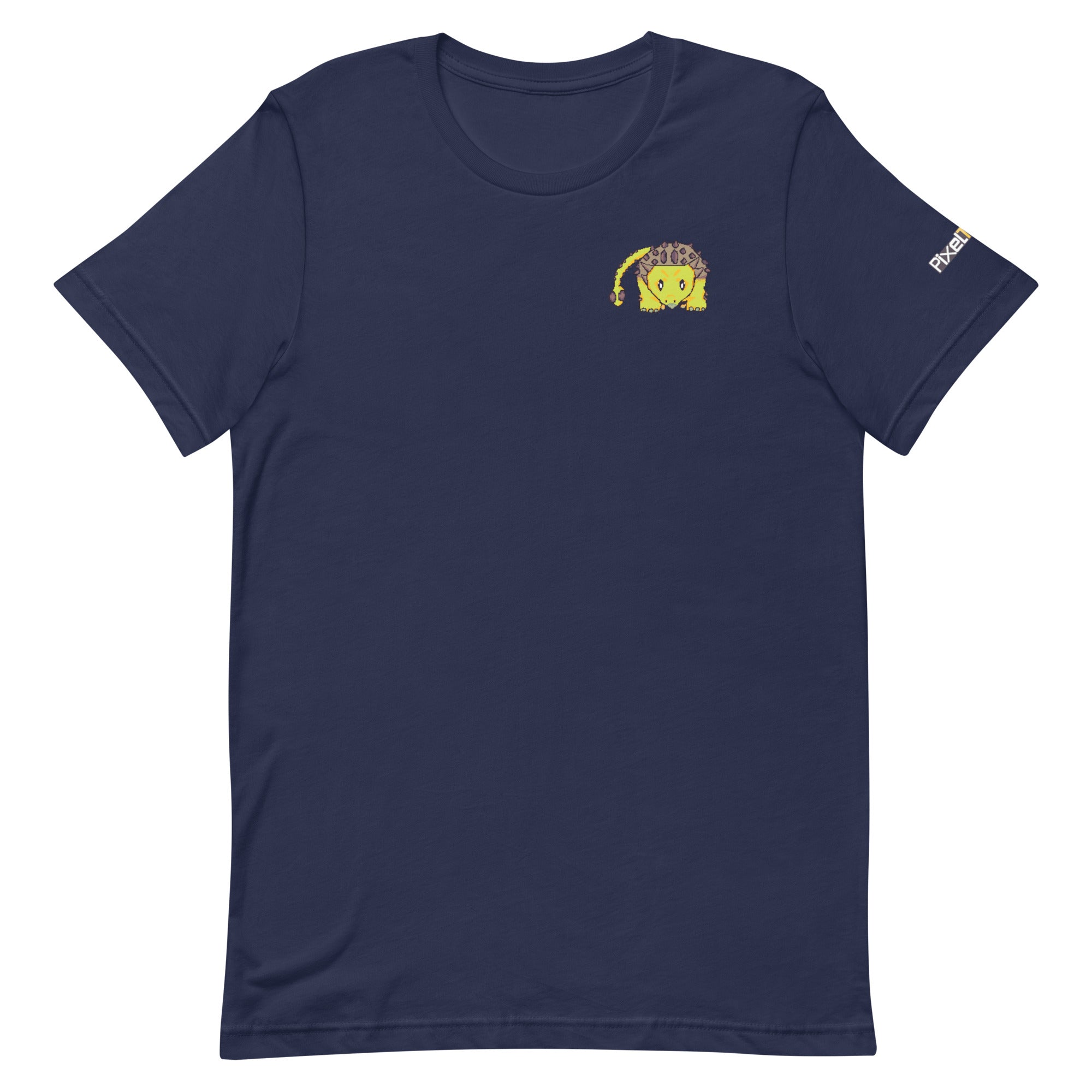 PixelTRex™ – Anky the Ankylosaurus Pixel Dinosaur Pocket Tee