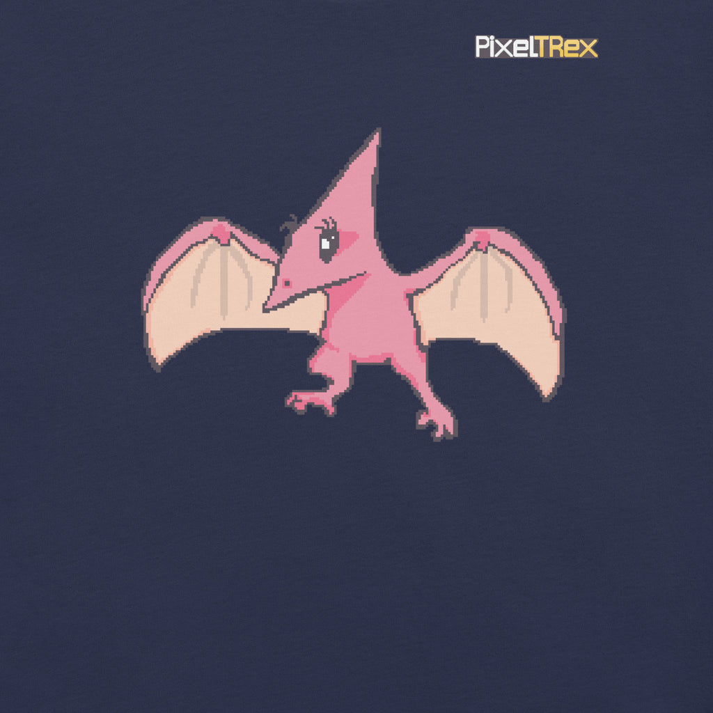 PixelTRex™ – Tera the Pteranodon Pixel Creature T-Shirt