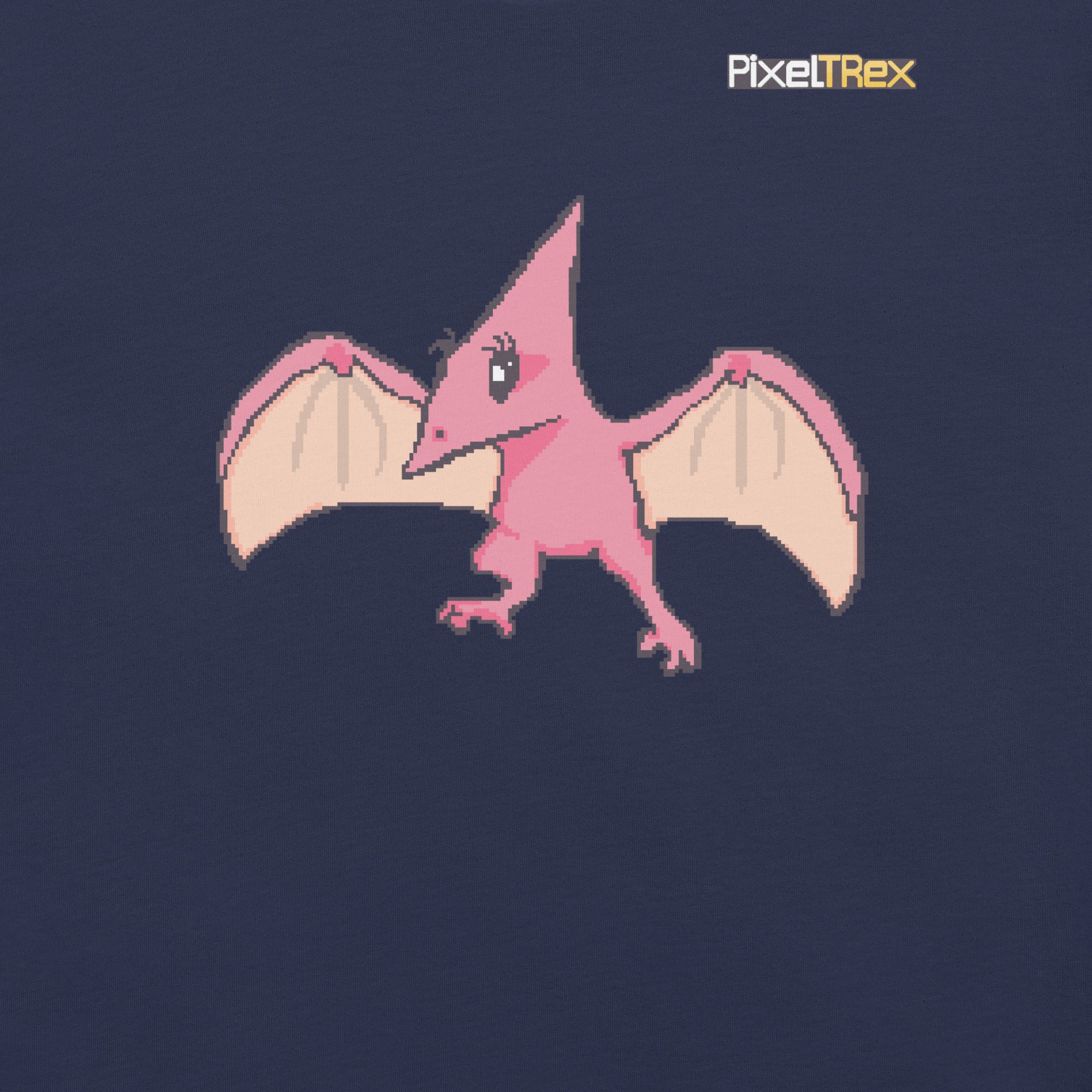 PixelTRex™ – Tera the Pteranodon Pixel Creature T-Shirt