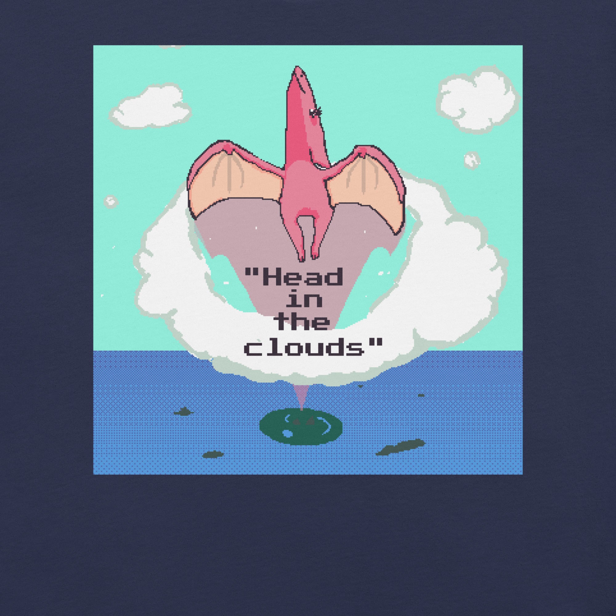 PixelTRex™ – Tera “Head in the Clouds” T-Shirt