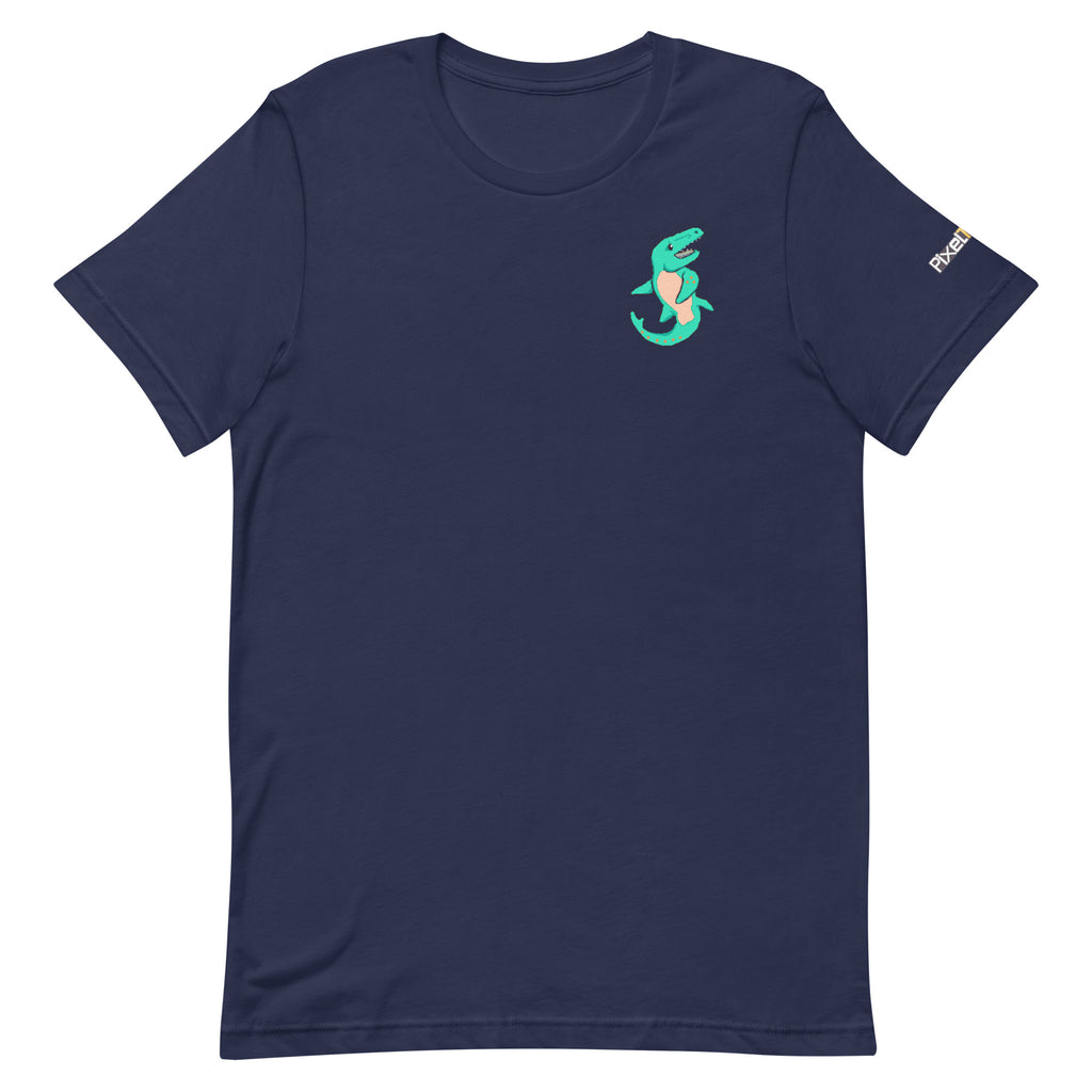 PixelTRex™ – Mosa the Mosasaurus Pixel Creature Pocket Tee