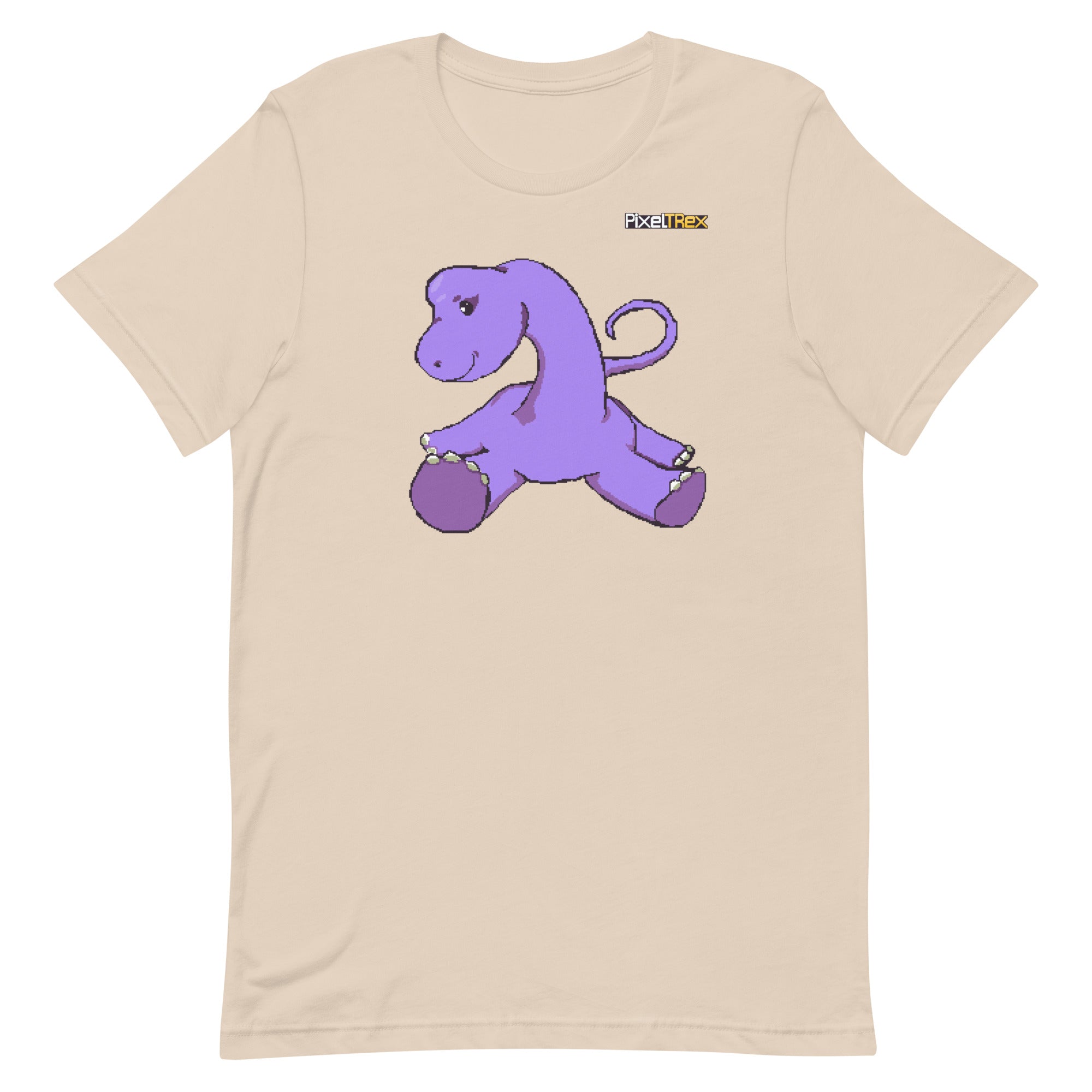 PixelTRex™ – Bracey the Brachiosaurus Pixel Dinosaur T-Shirt