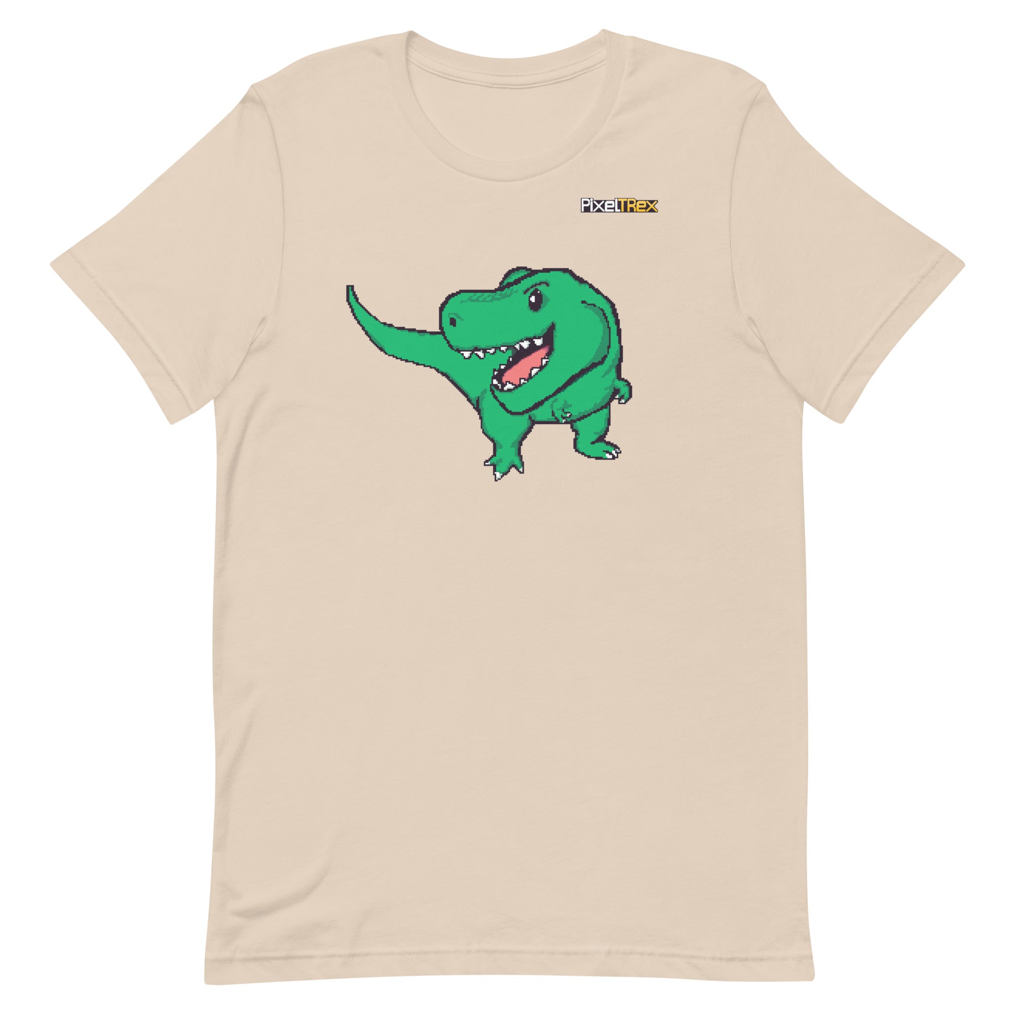 PixelTRex™ – Trex the T-Rex Pixel Dinosaur T-Shirt