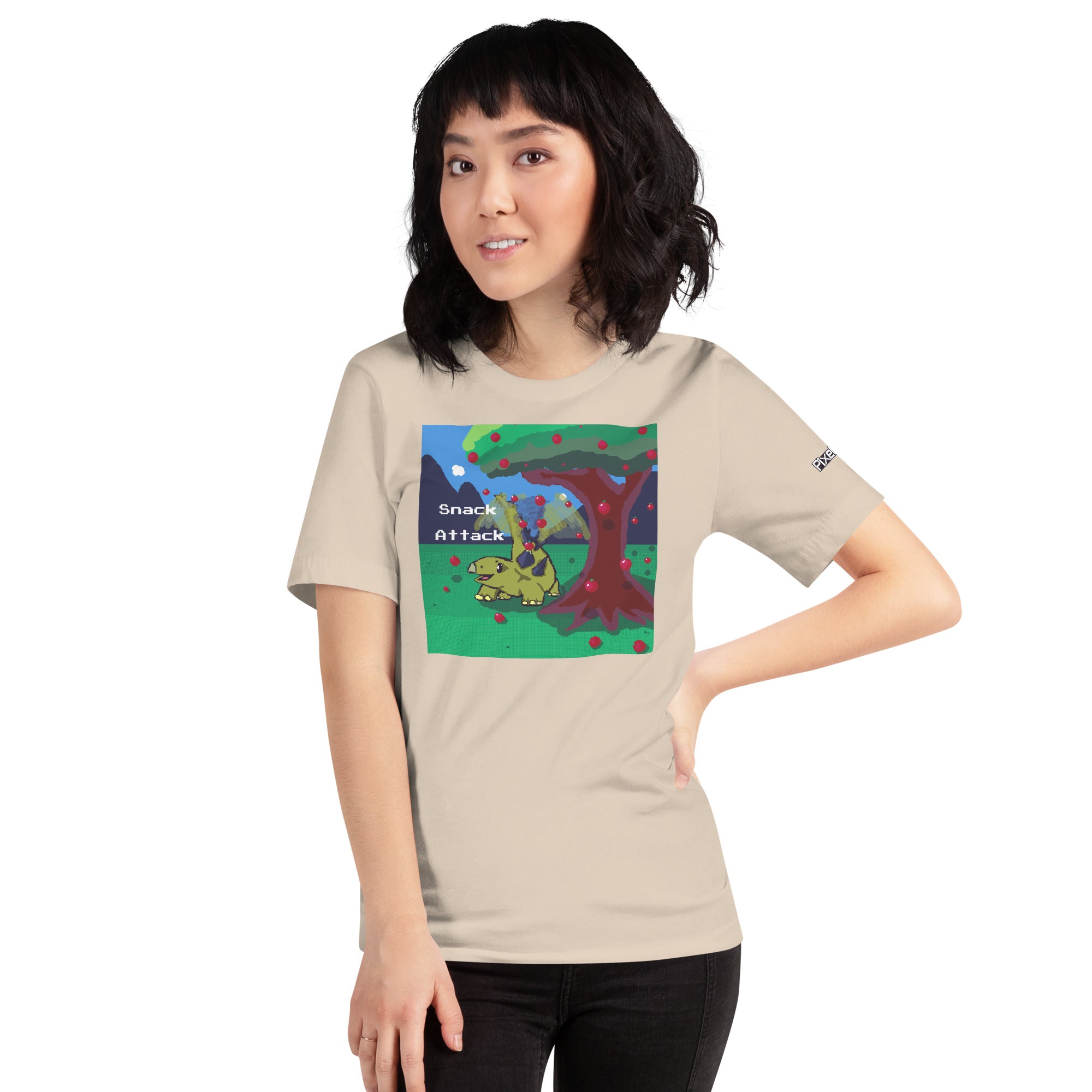 PixelTRex™ – Stego “Snack Attack” T-Shirt
