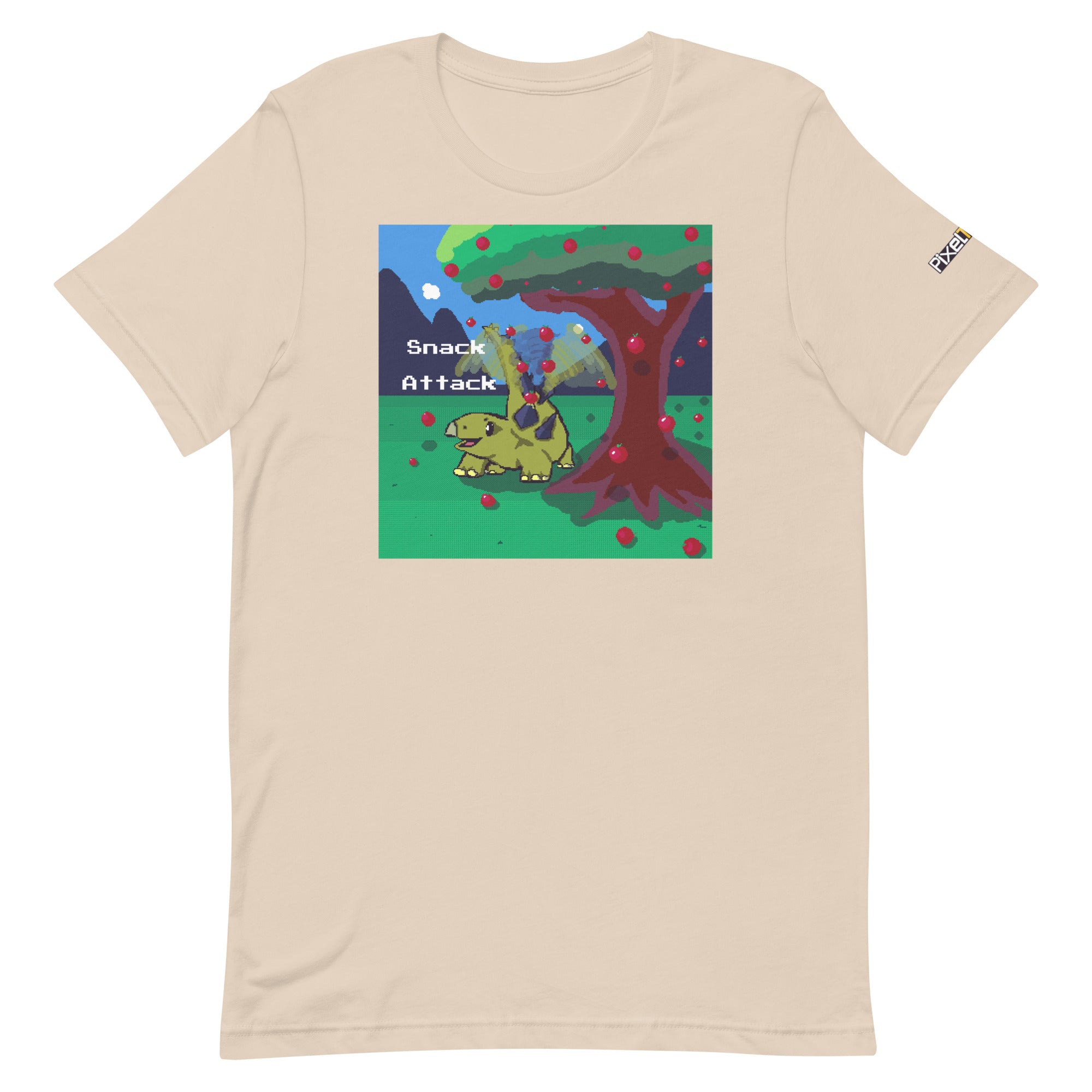 PixelTRex™ – Stego “Snack Attack” T-Shirt