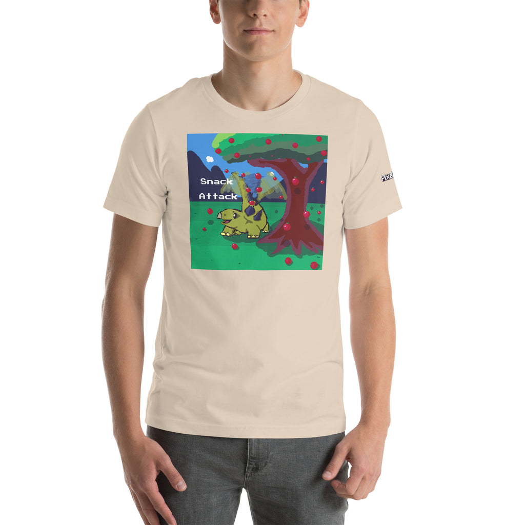 PixelTRex™ – Stego “Snack Attack” T-Shirt