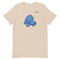 PixelTRex™ – Trike the Triceratops Pixel Dinosaur T-Shirt