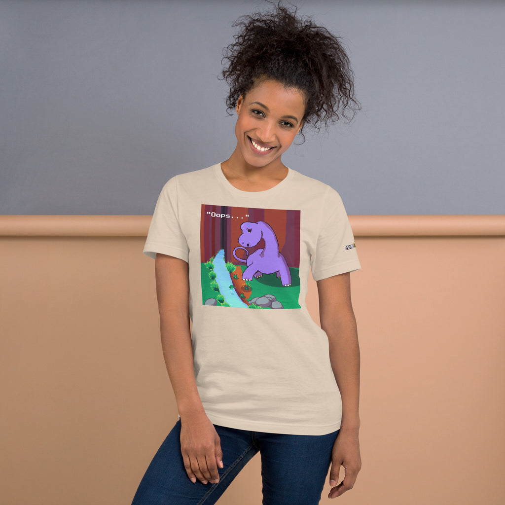 PixelTRex™ – Bracey “Oops” T-Shirt