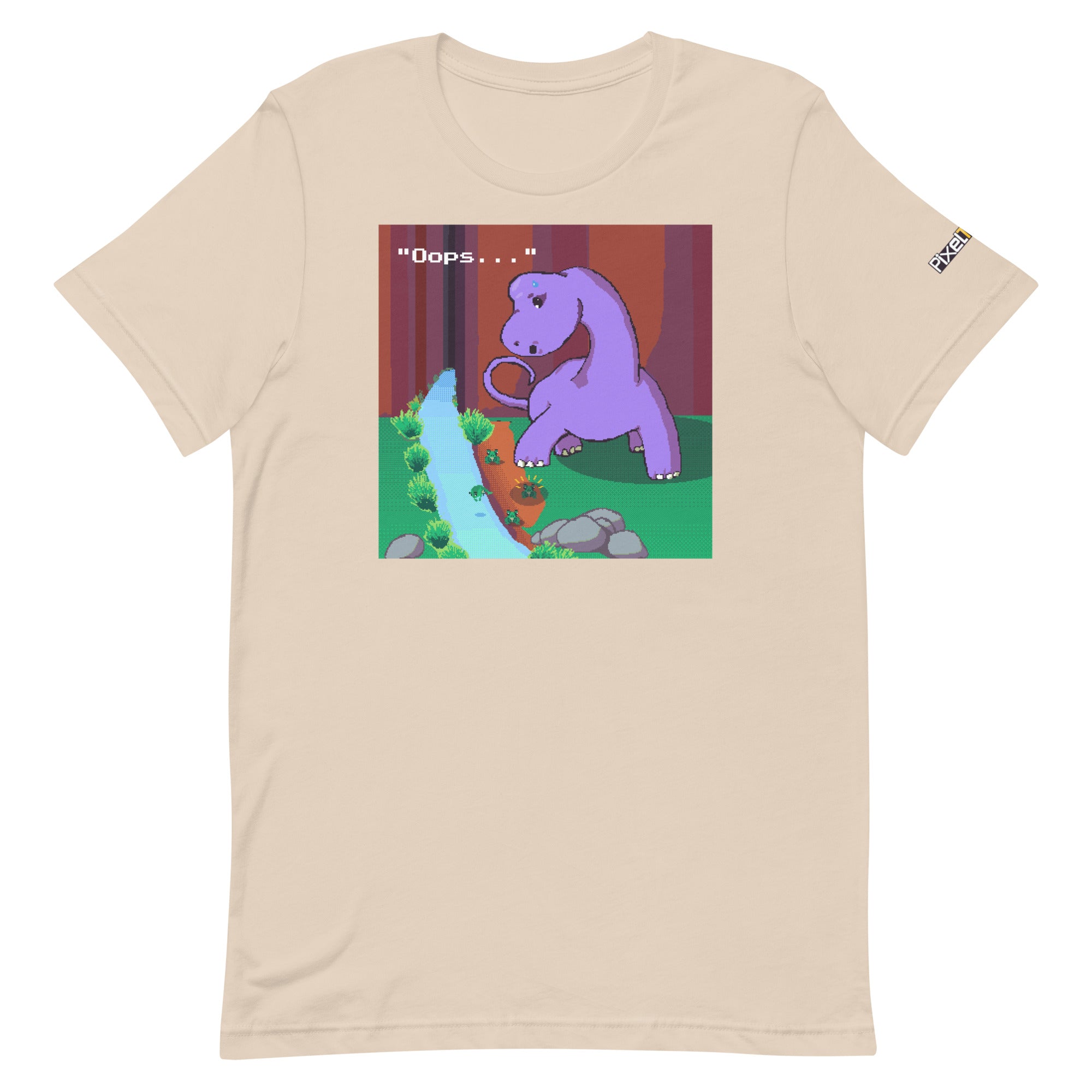 PixelTRex™ – Bracey “Oops” T-Shirt