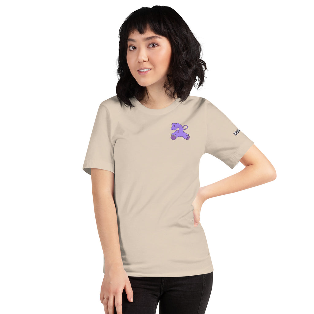 PixelTRex™ – Bracey the Brachiosaurus Pixel Dinosaur Pocket Tee