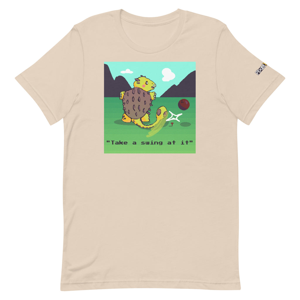 PixelTRex™ – Anky “Take a swing at it” T-Shirt