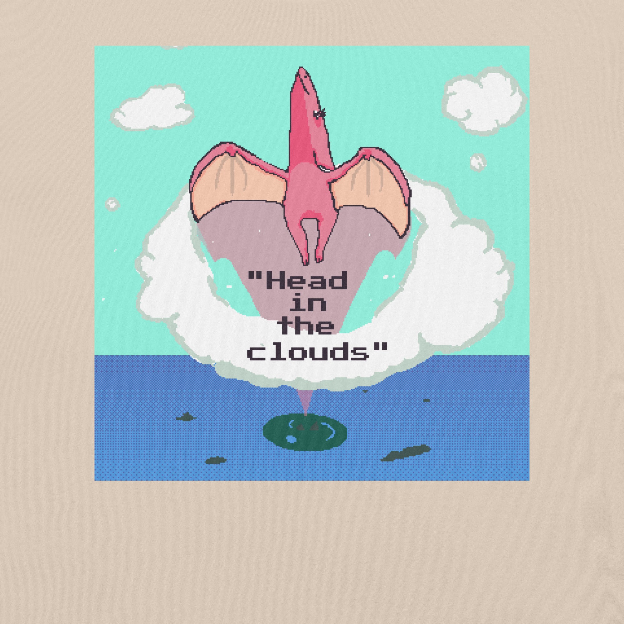 PixelTRex™ – Tera “Head in the Clouds” T-Shirt