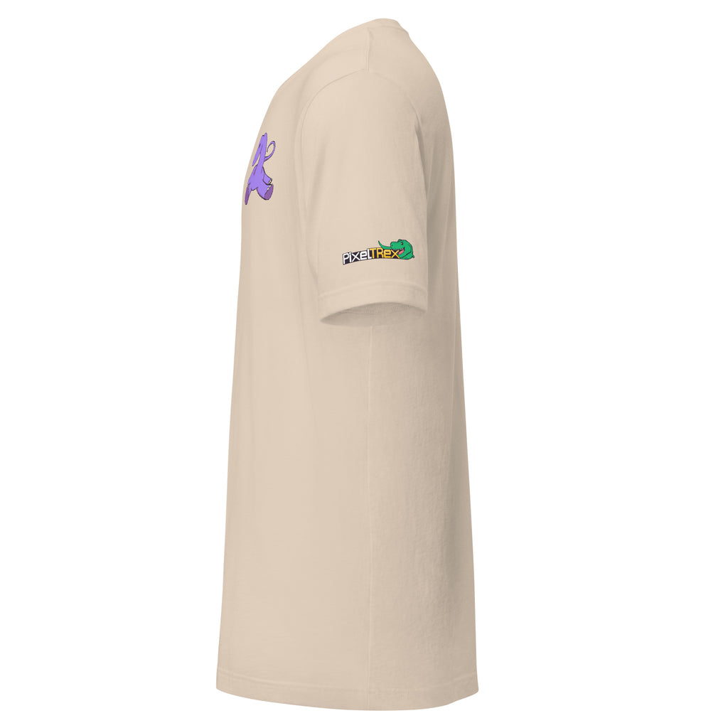 PixelTRex™ – Bracey the Brachiosaurus Pixel Dinosaur Pocket Tee