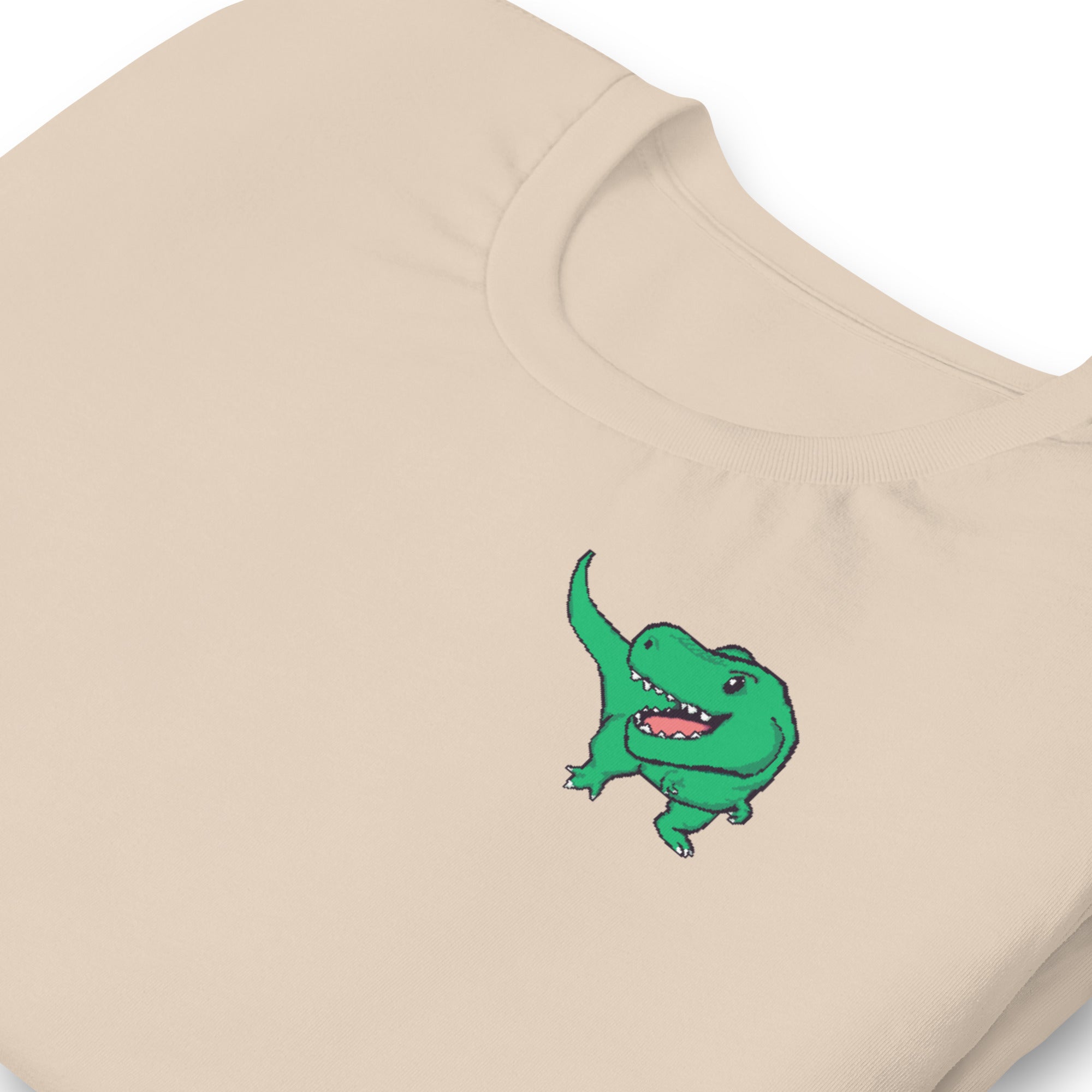 PixelTRex™ – Trex the T-Rex Pixel Dinosaur Pocket Tee