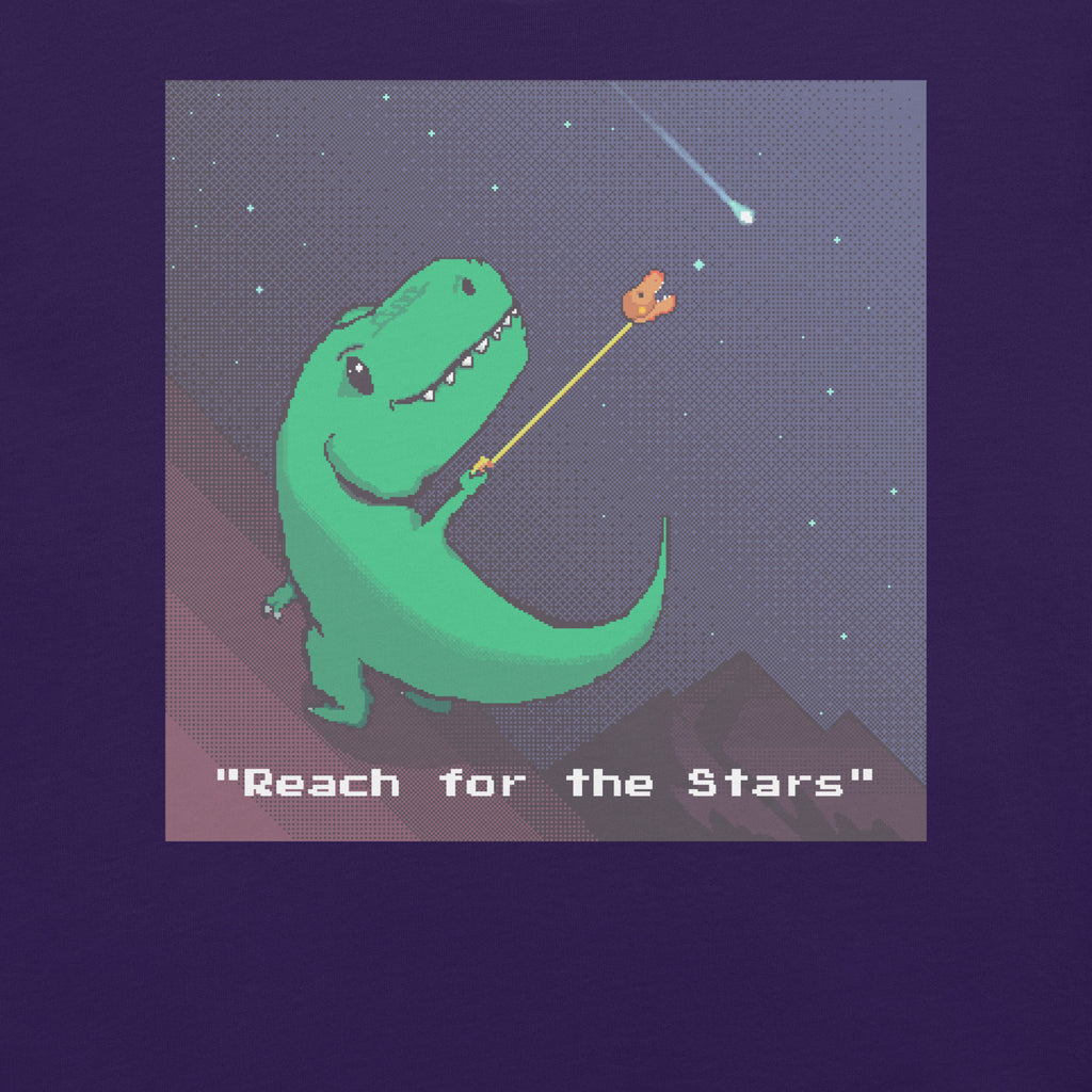 PixelTRex™ - Trex "Reach for the Stars" T-Shirt