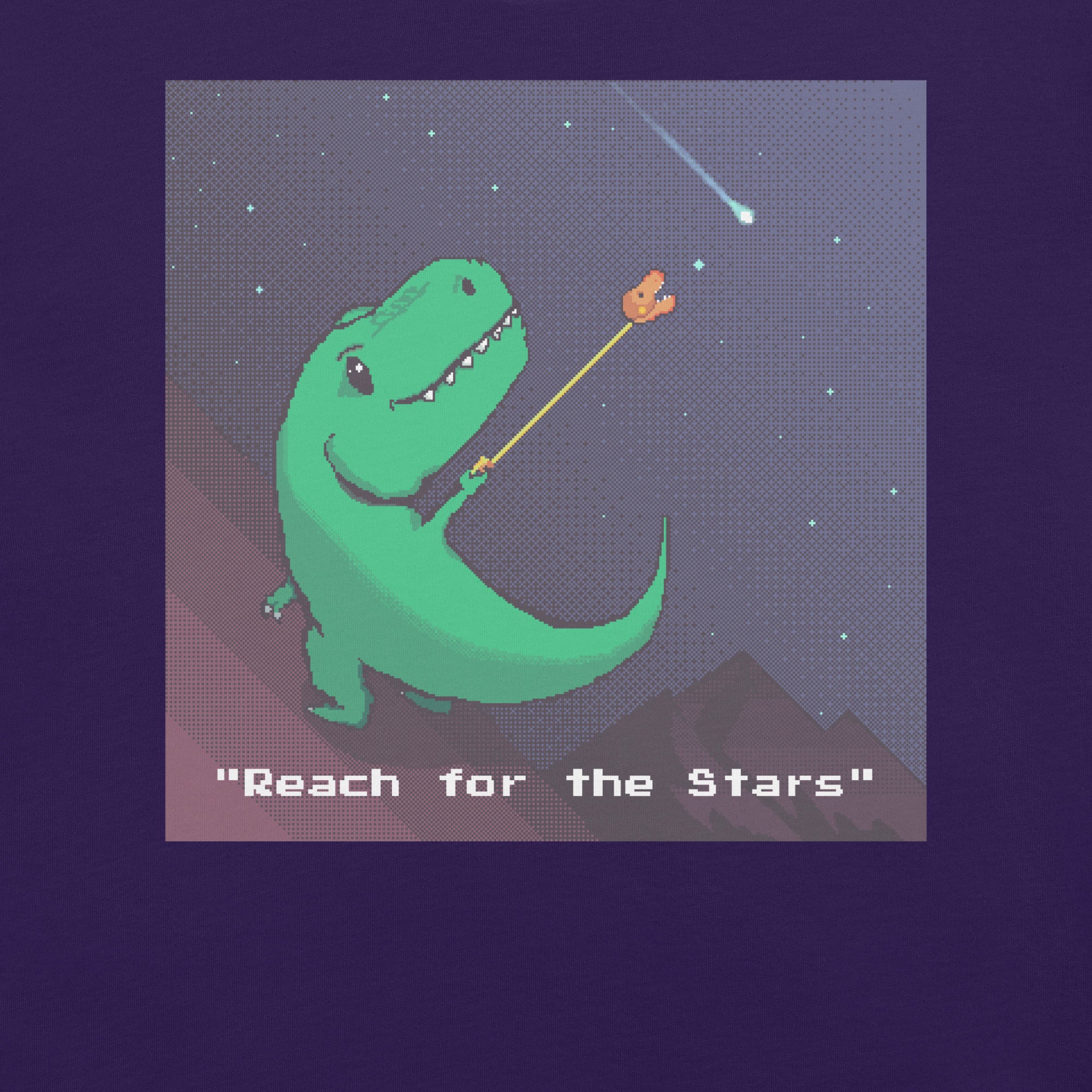 PixelTRex™ - Trex "Reach for the Stars" T-Shirt
