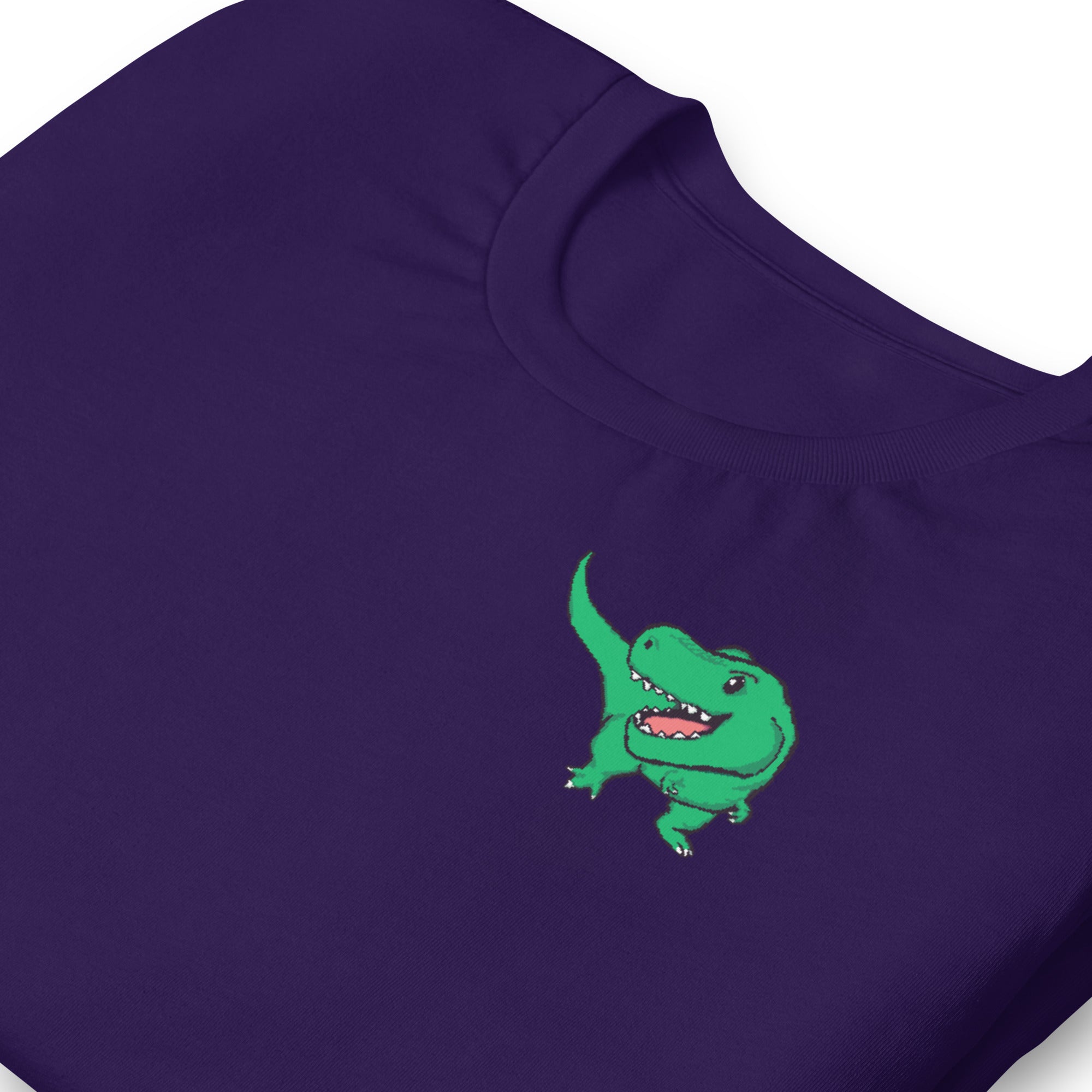 PixelTRex™ – Trex the T-Rex Pixel Dinosaur Pocket Tee