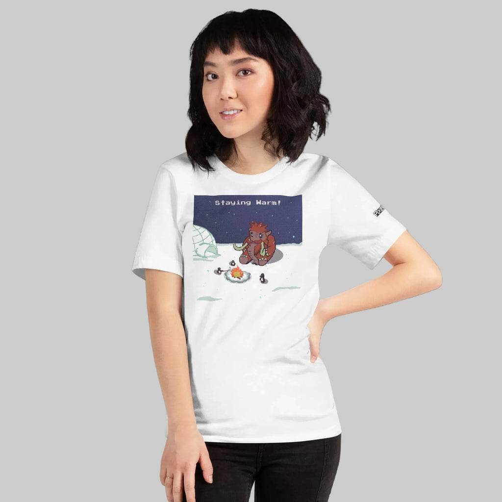 PixelTRex™ – Mammo “Staying Warm!” T-Shirt