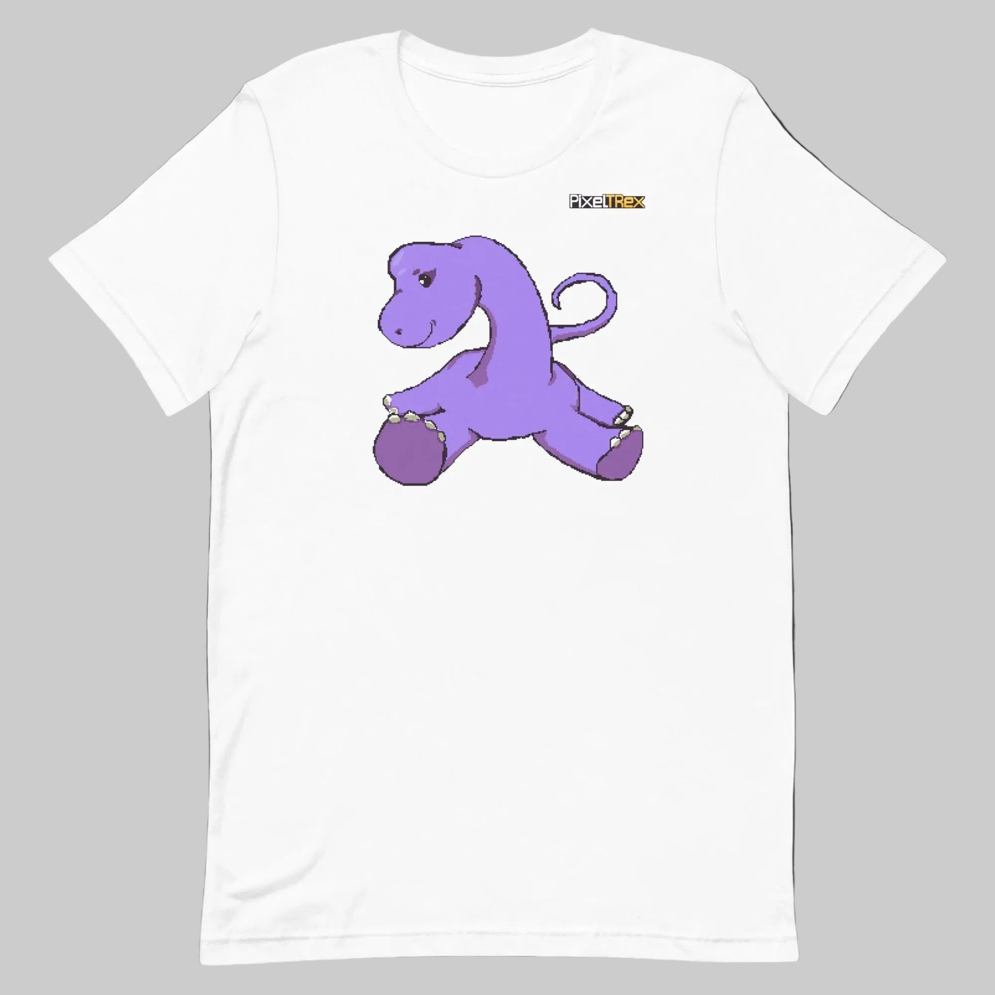 PixelTRex™ – Bracey the Brachiosaurus Pixel Dinosaur T-Shirt