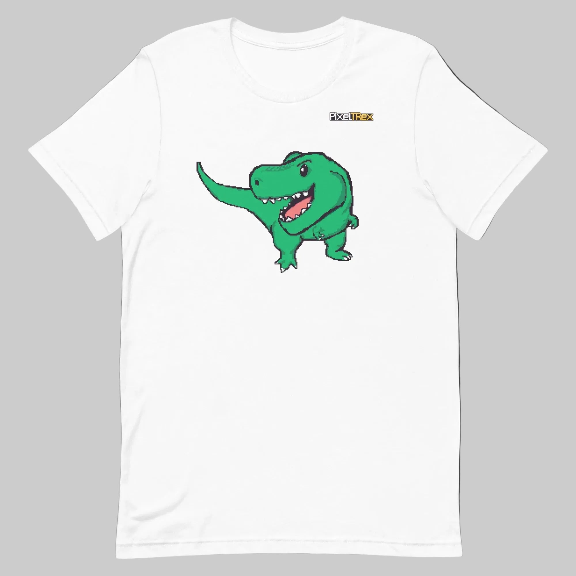 PixelTRex™ – Trex the T-Rex Pixel Dinosaur T-Shirt