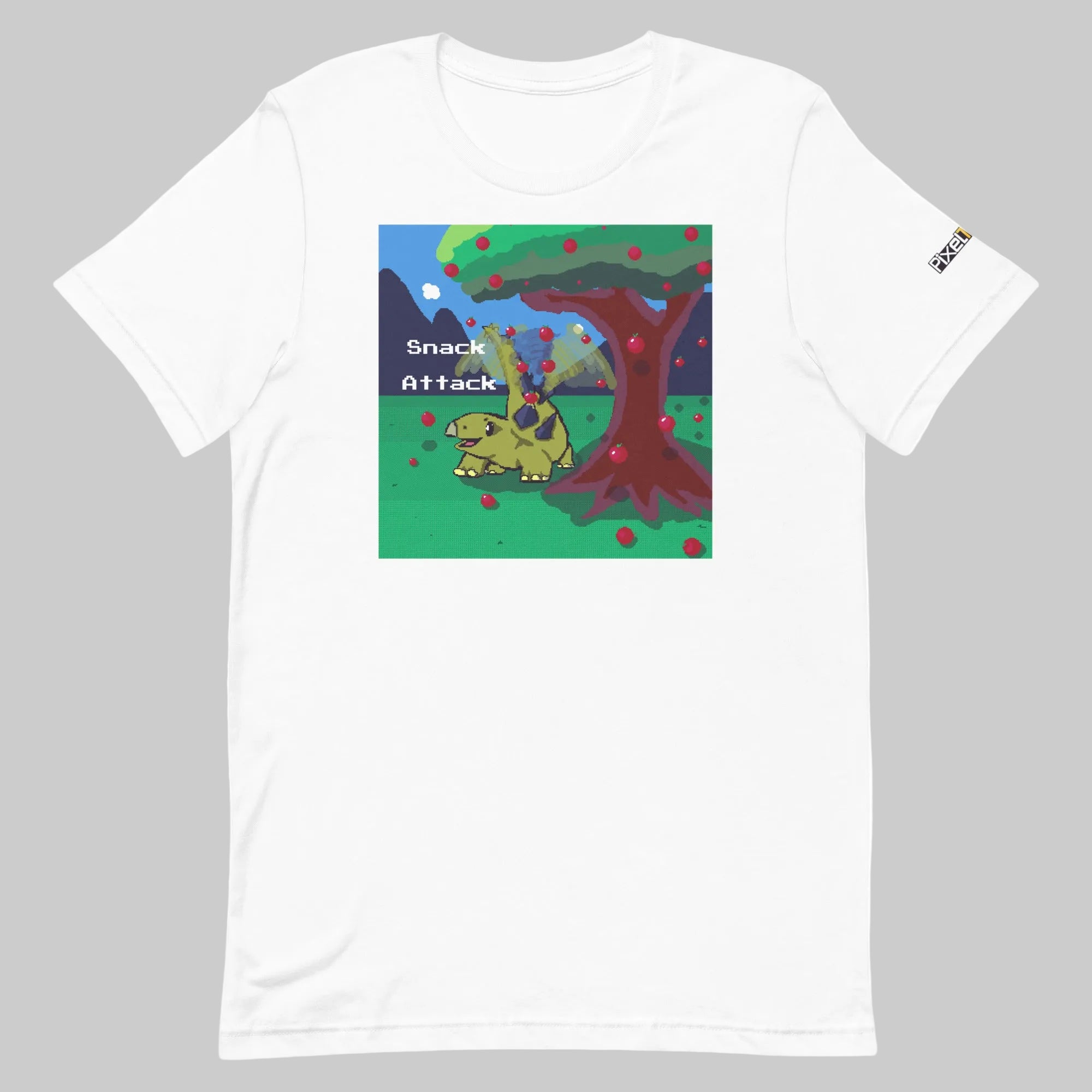 PixelTRex™ – Stego “Snack Attack” T-Shirt