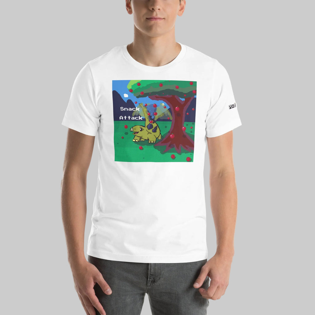 PixelTRex™ – Stego “Snack Attack” T-Shirt