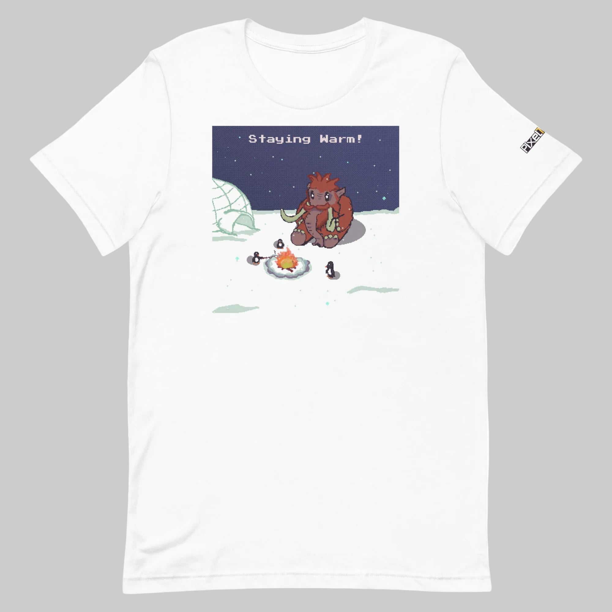 PixelTRex™ – Mammo “Staying Warm!” T-Shirt