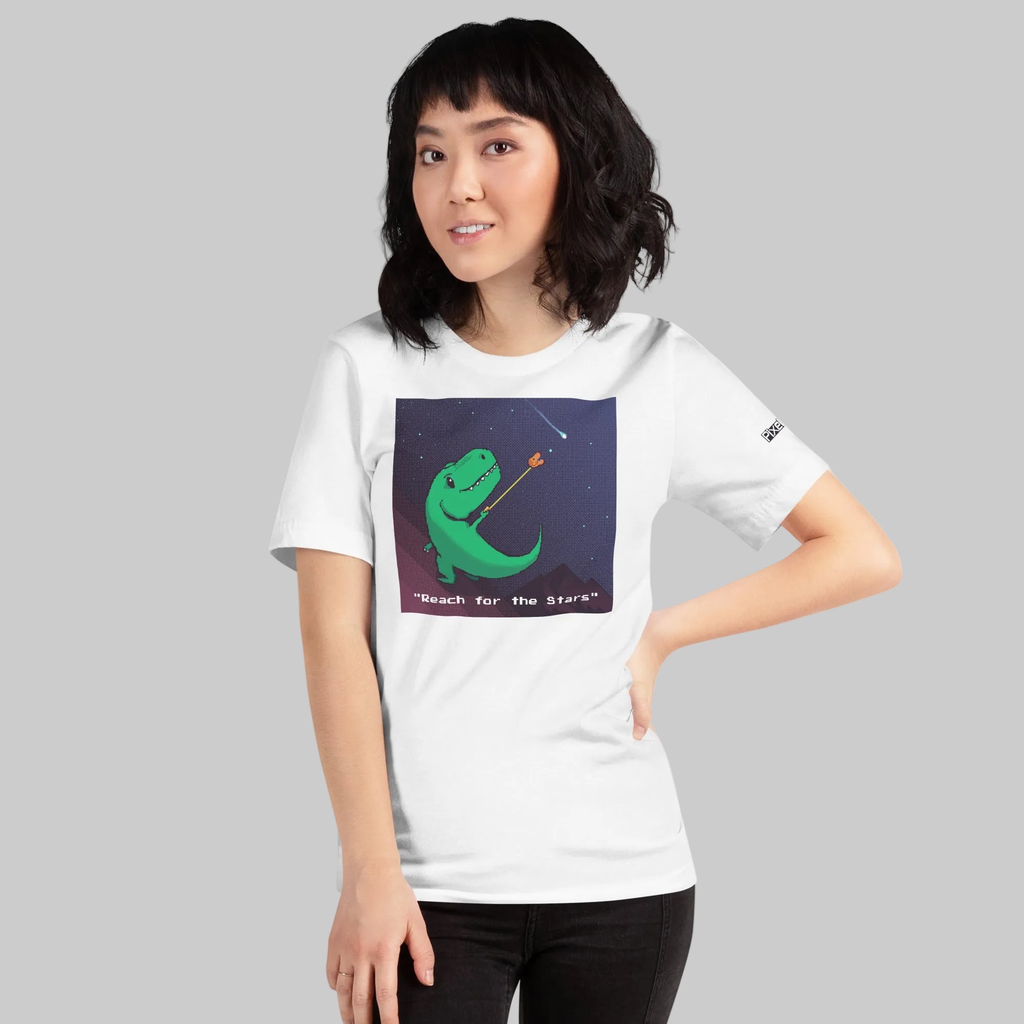 PixelTRex™ - Trex "Reach for the Stars" T-Shirt