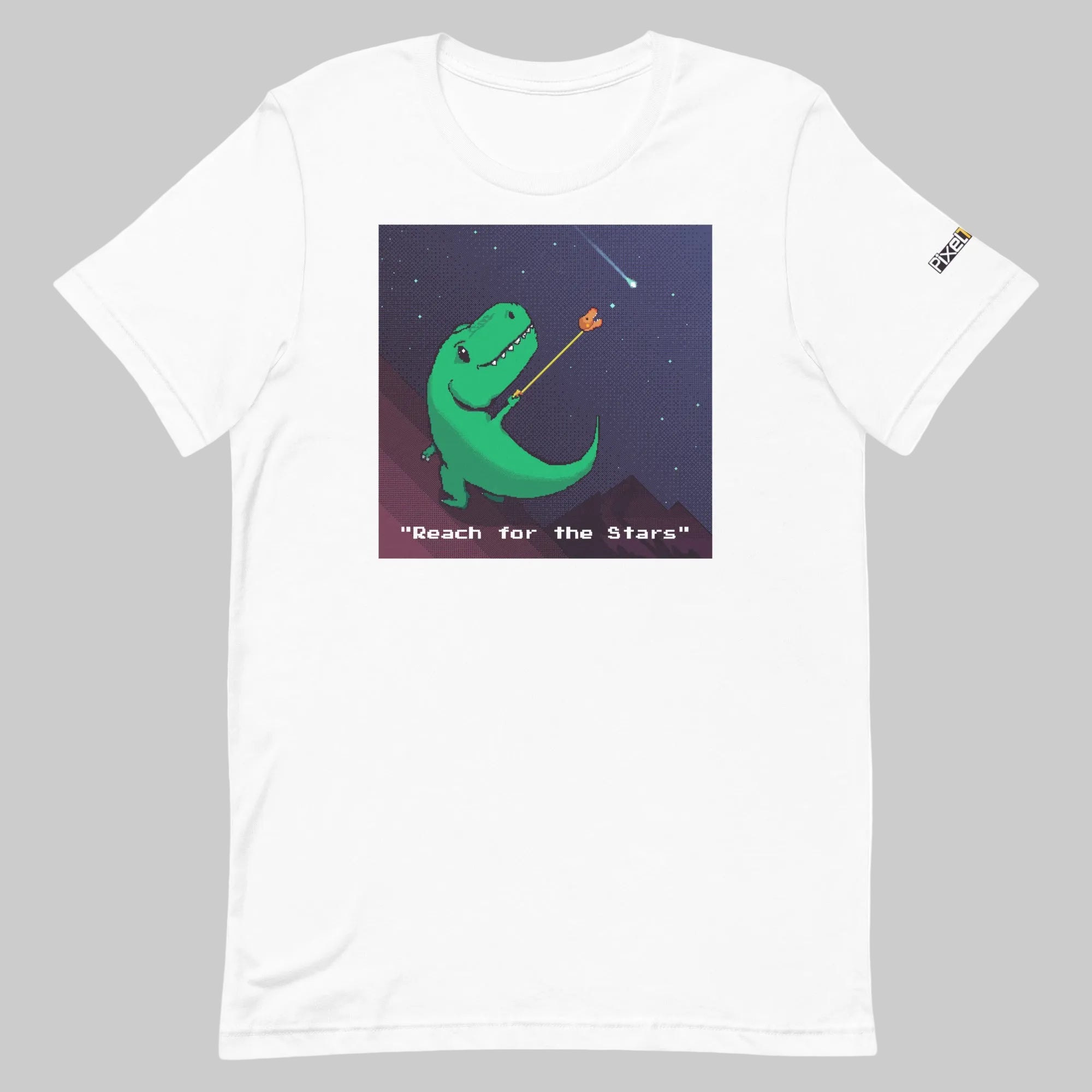 PixelTRex™ - Trex "Reach for the Stars" T-Shirt