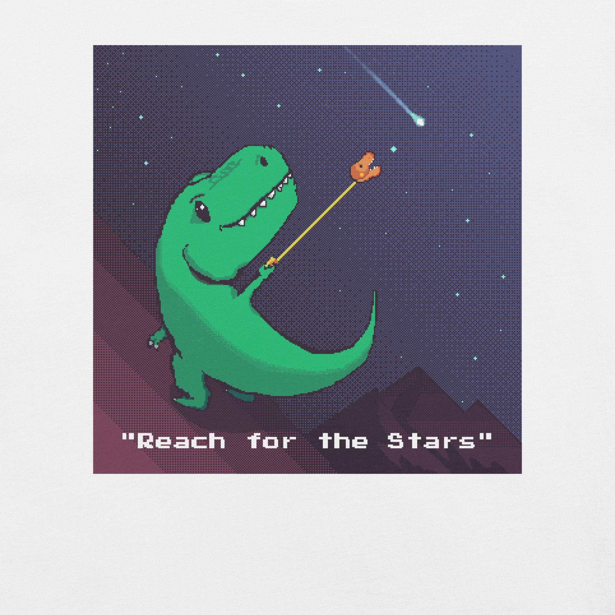 PixelTRex™ - Trex "Reach for the Stars" T-Shirt