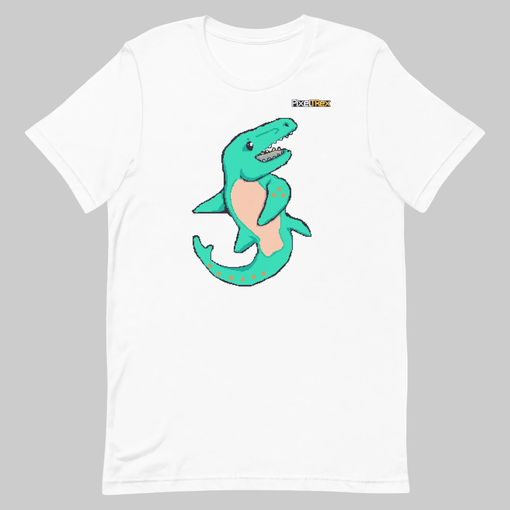 PixelTRex™ – Mosa the Mosasaurus Pixel Creature T-Shirt