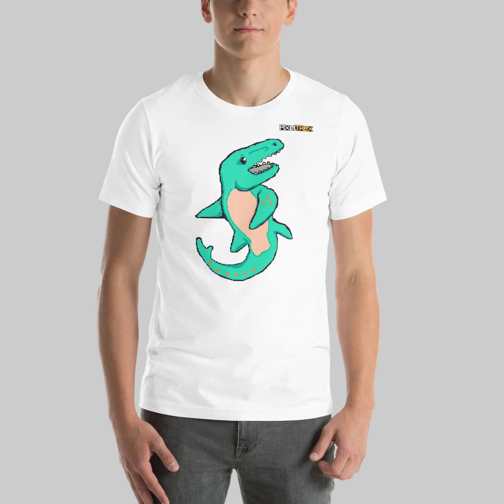 PixelTRex™ – Mosa the Mosasaurus Pixel Creature T-Shirt