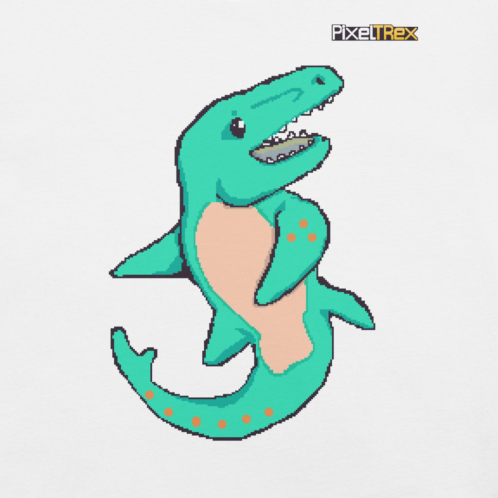 PixelTRex™ – Mosa the Mosasaurus Pixel Creature T-Shirt