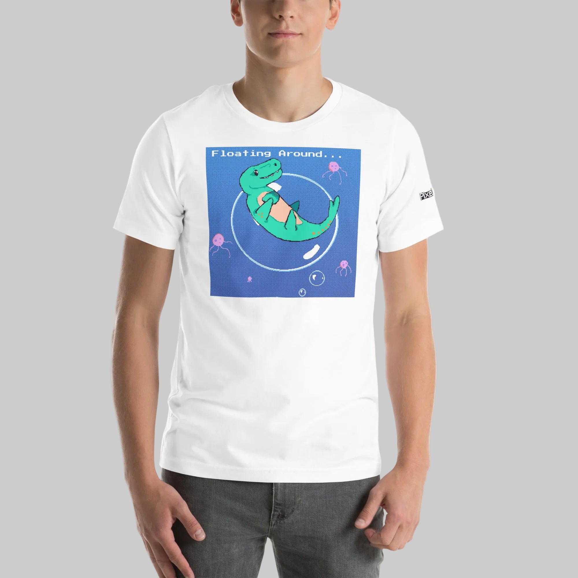 PixelTRex™ – Mosa “Floating Around” T-Shirt